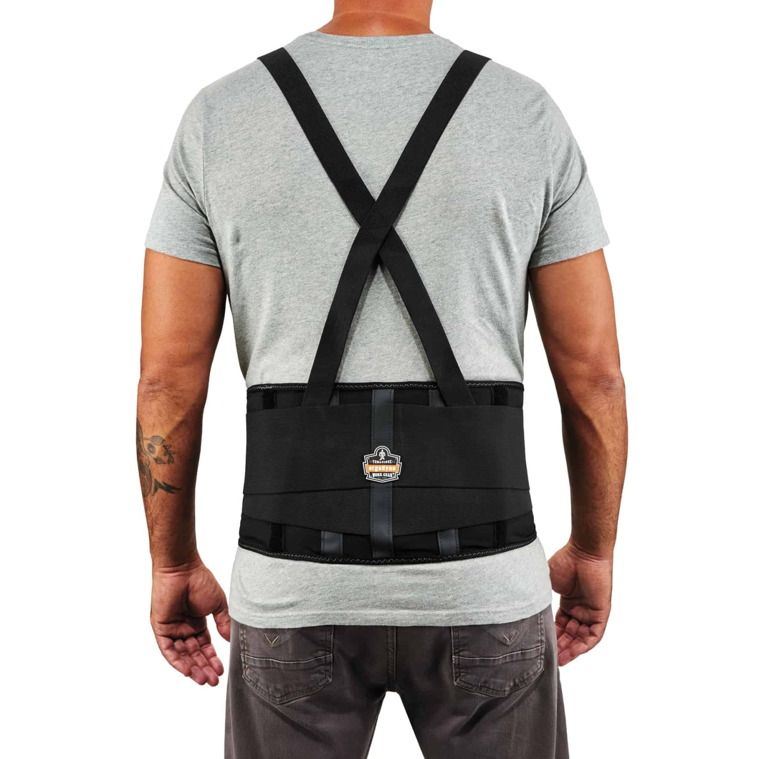 Ergodyne ProFlex 100 Economy Back Support, 4X, Black - Image 4