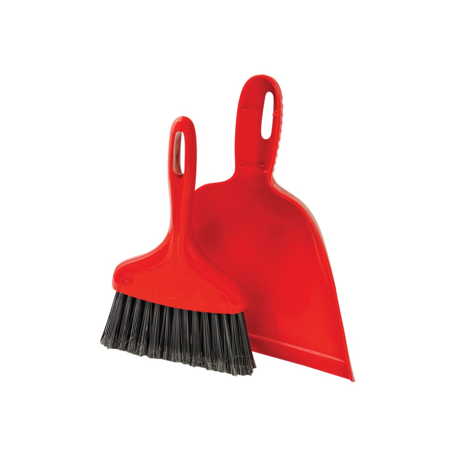 Libman Commercial Dust Pan With Whisk Broom, 10inW, Red, Pack Of 6 Sets - Image 4