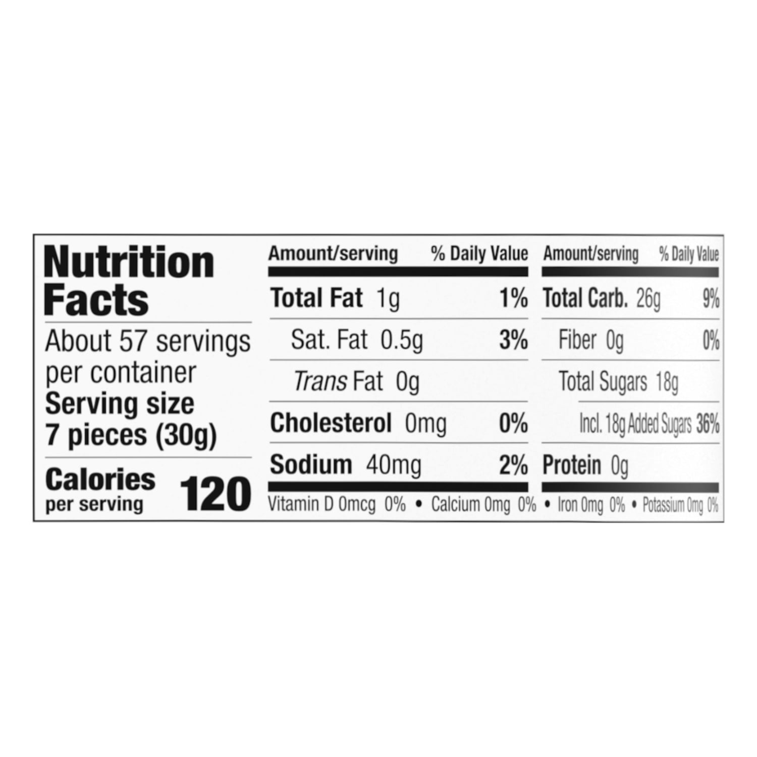 Now & Later Original Assorted Tub, 60 Oz - Image 5