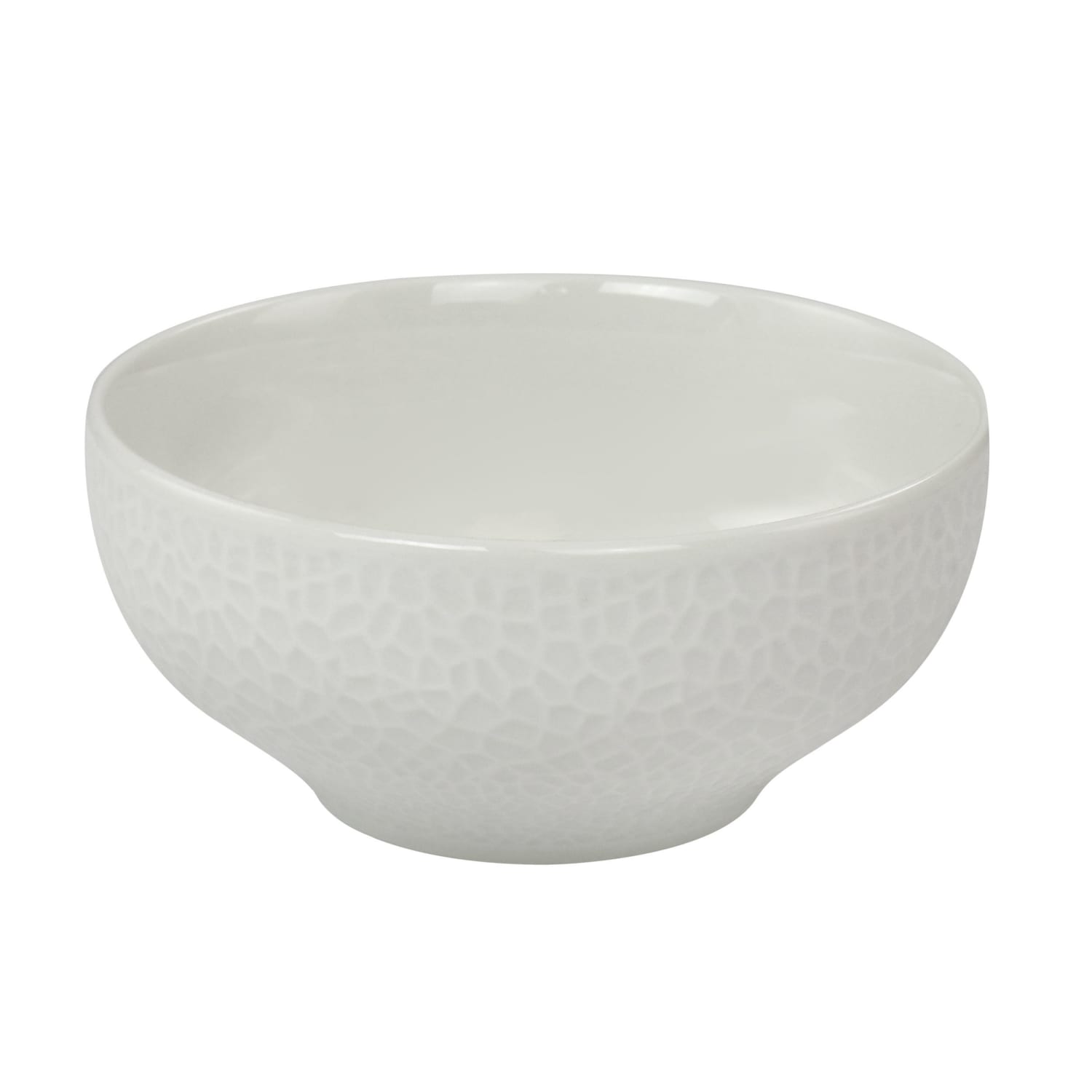 Elama Jasmine 16-Piece Dinnerware Set, White - Image 6