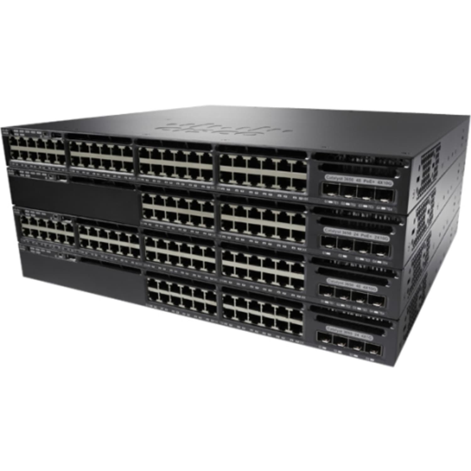 Cisco Catalyst 3650-48T Ethernet Switch - 48 Ports - Manageable - 10/100/1000Base-T - 2 Layer Supported - WSC365048TDL - Image 3