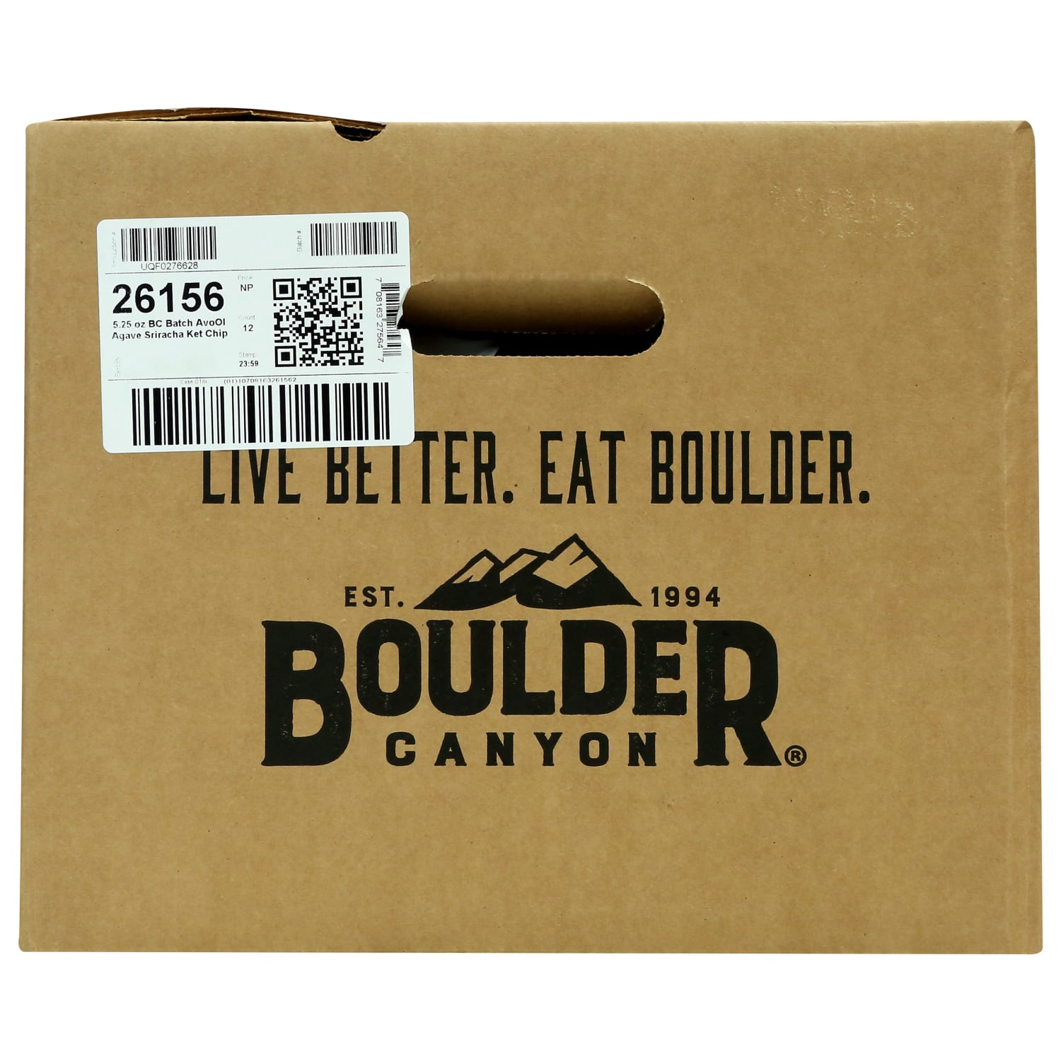 Boulder Canyon Kettle Style Potato Chips, Agave Sriracha Limited Edition Avocado Oil, 5.25 Oz, Total Qty 12 - Image 5