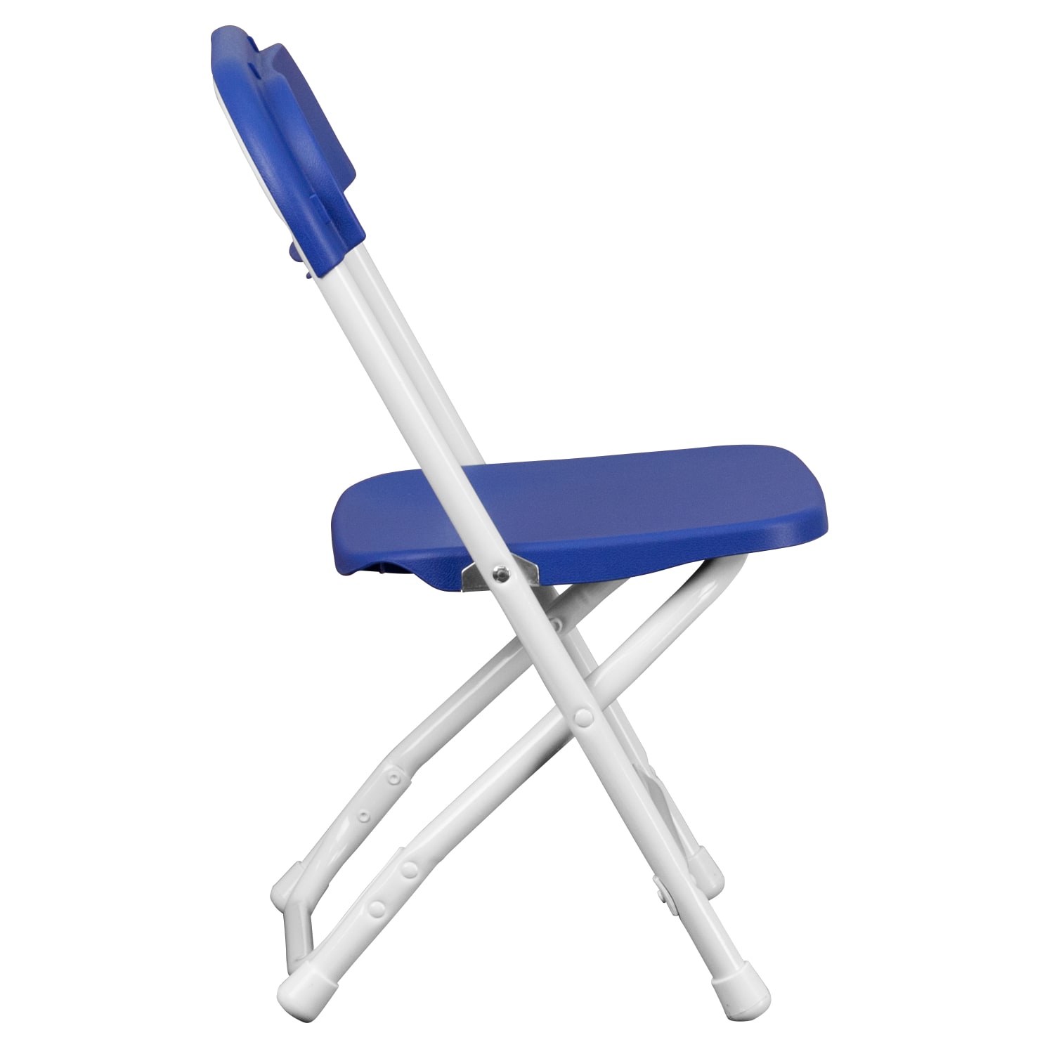 Flash Furniture 2 Pack Kids Plastic Folding Chair Blue PopularChairscom