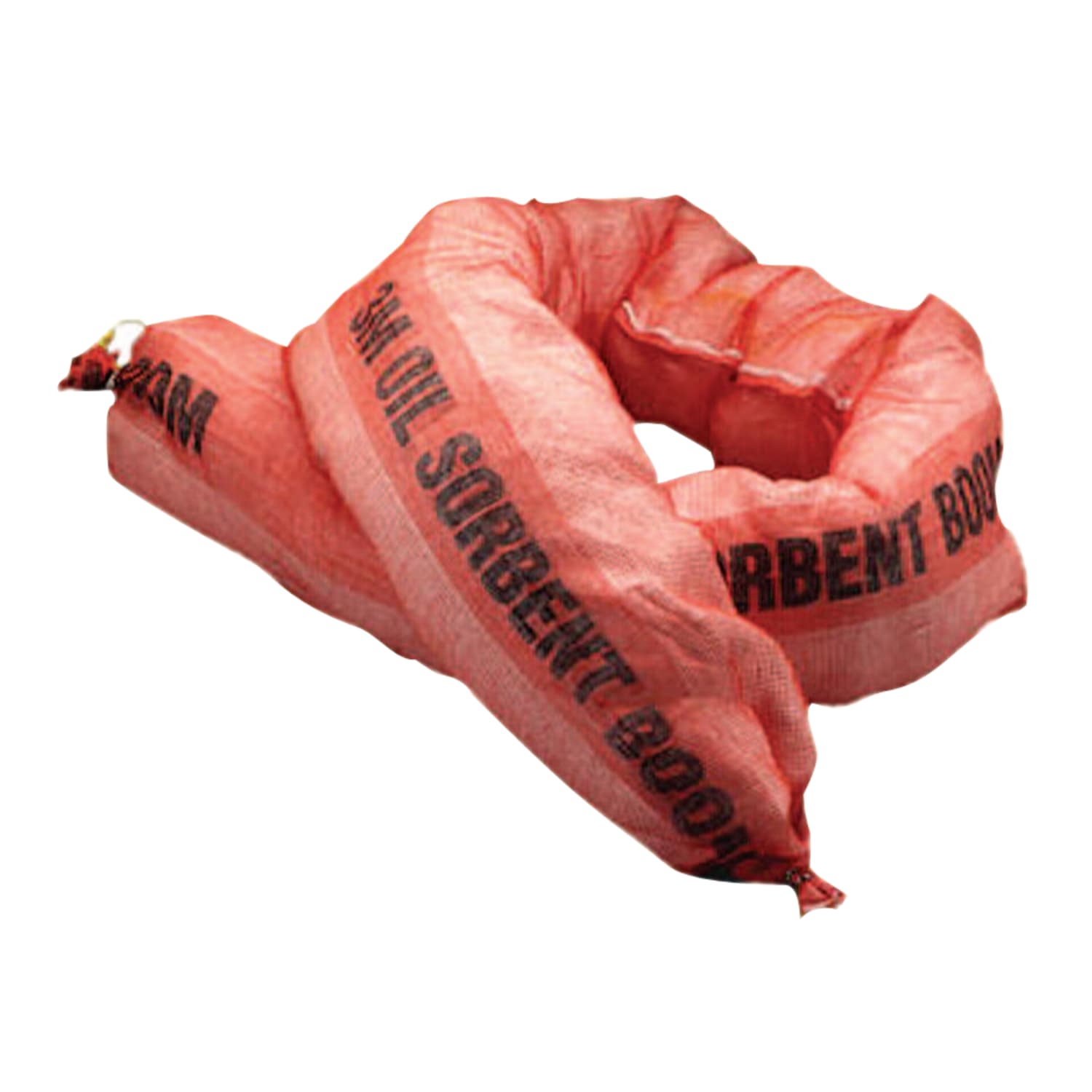 Petroleum Sorbent Booms, Absorbs 2 gal, 27 in x 10 ft