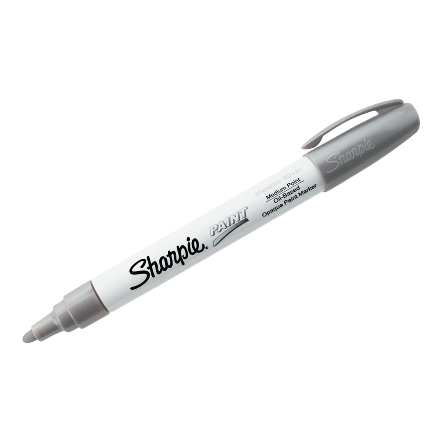 Sharpie Oil-Based Paint Marker - Metallic Gold, Metallic Silver Ink - Oil Based - 2 / Pack - Image 3