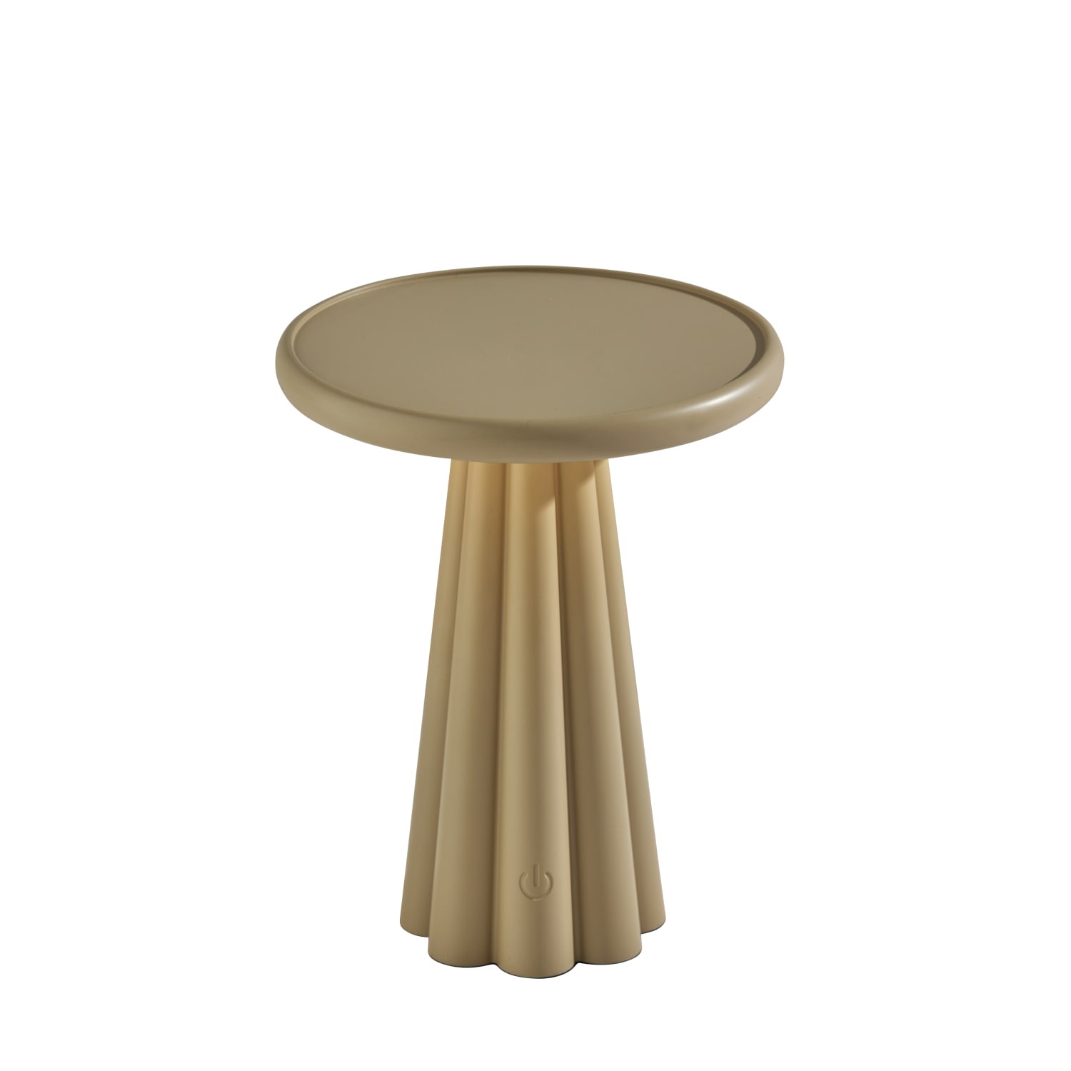 Adesso Mattie Cordless LED Indoor/Outdoor Table Lamp, 10inH, Beige