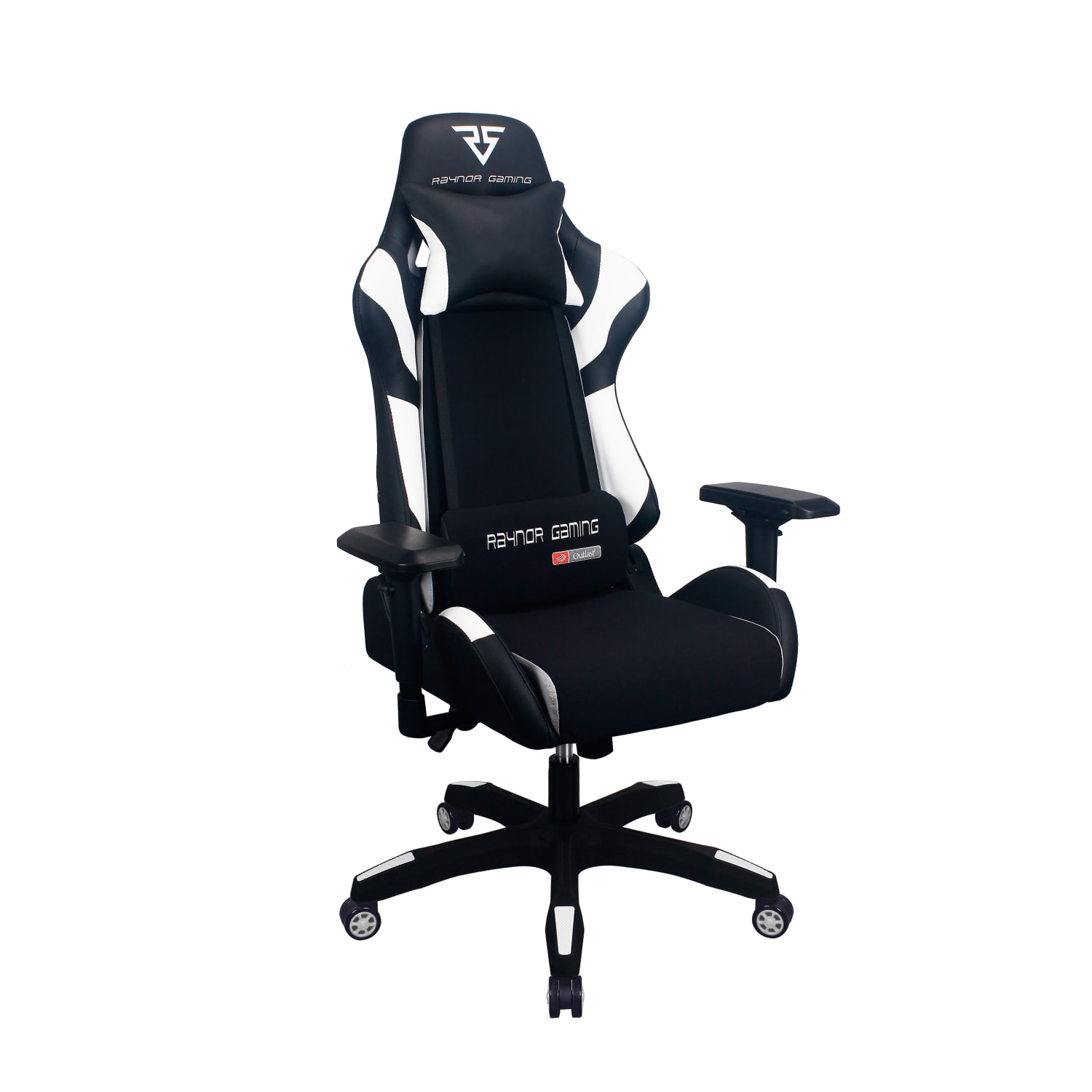 Raynor Energy Pro Gaming Chair, Black/White