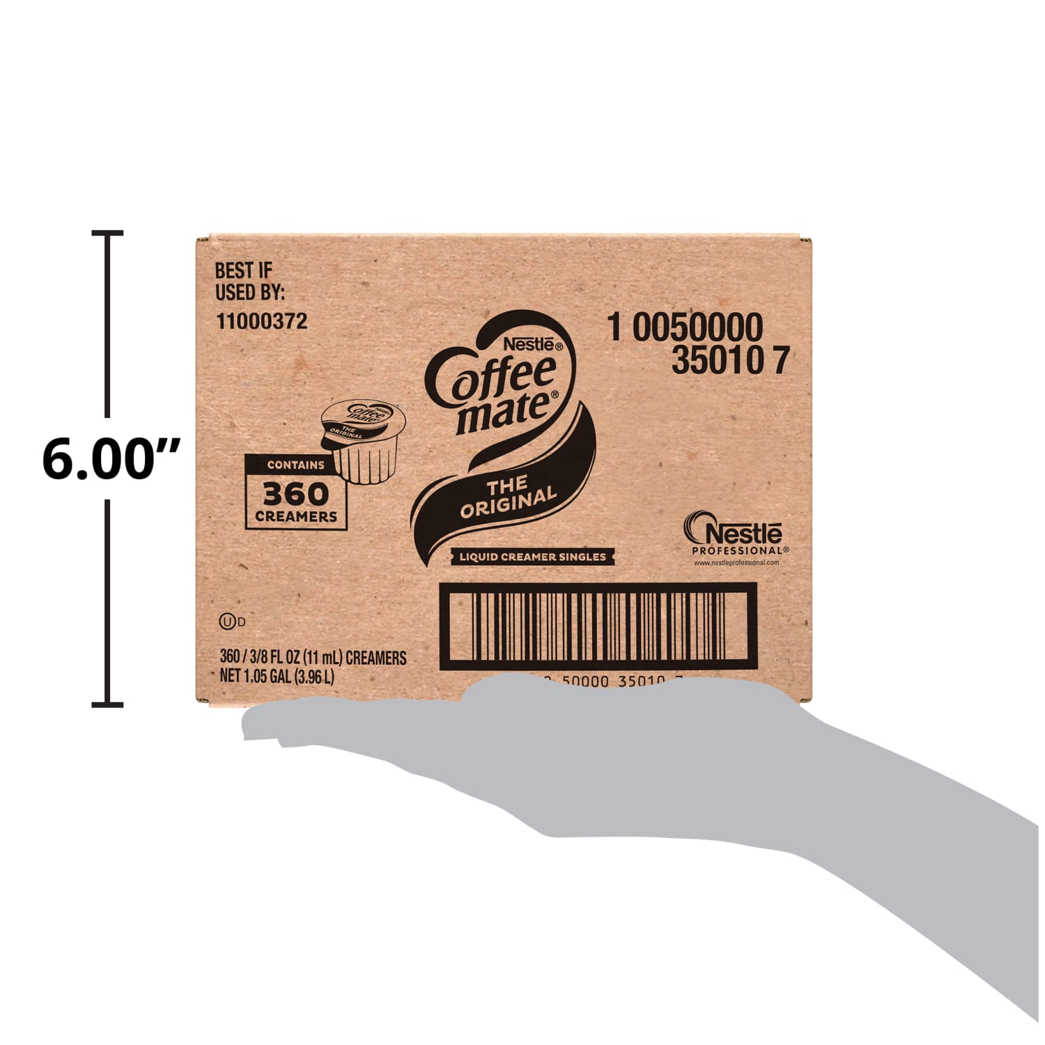 Nestle Coffee-mate Liquid Creamer, Original Flavor, 0.38 Oz Single Serve x 360 - Image 5