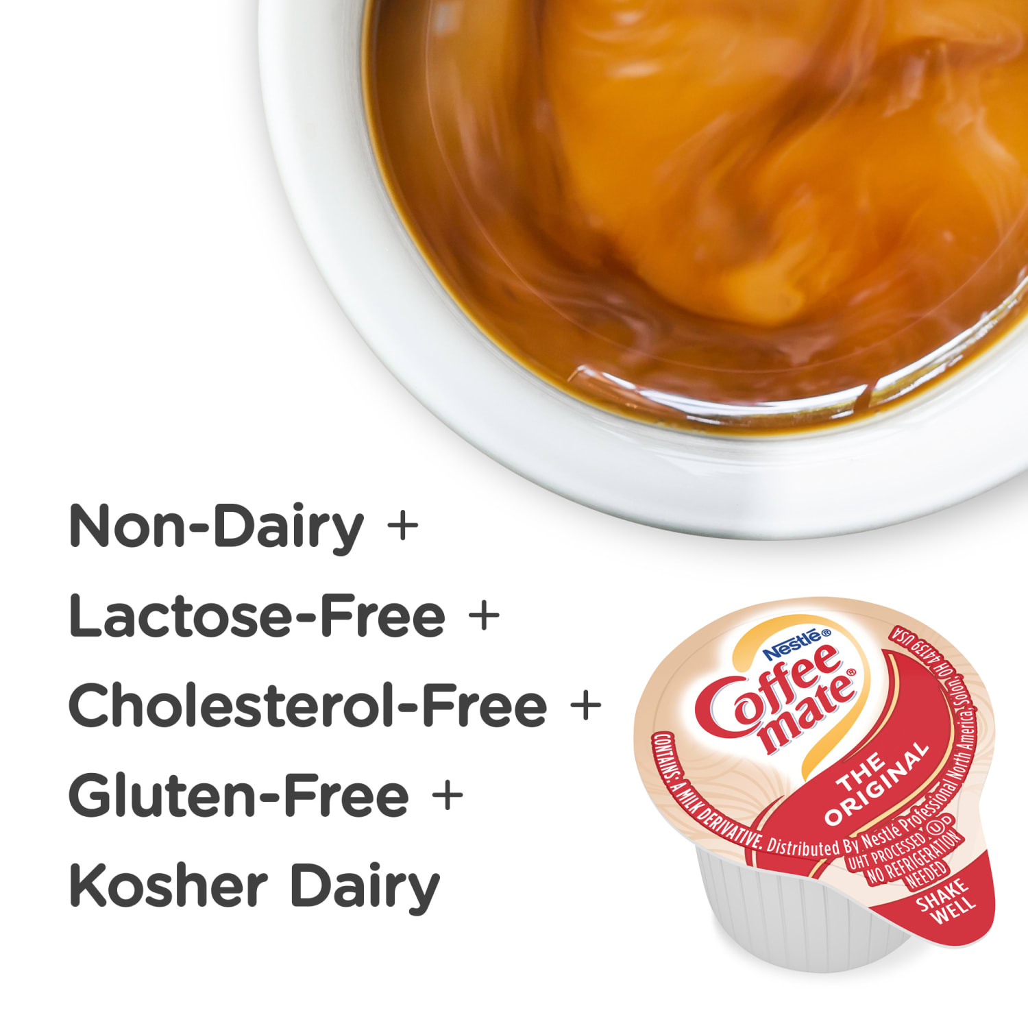 Nestle Coffee-mate Liquid Creamer, Original Flavor, 0.38 Oz Single Serve x 360 - Image 6