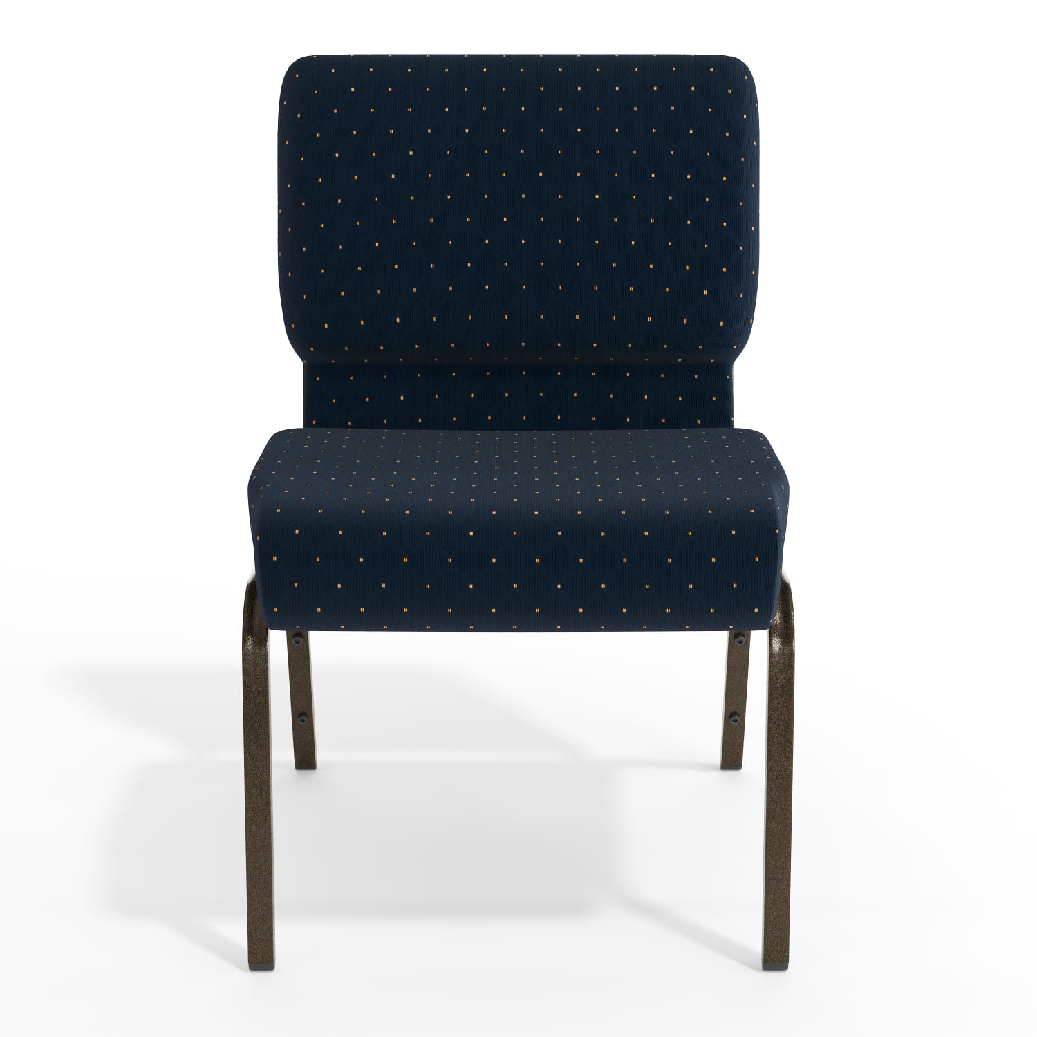 Flash Furniture HERCULES Series 21inW Stackable Church Chair Navy BlueGoldvein PopularChairscom