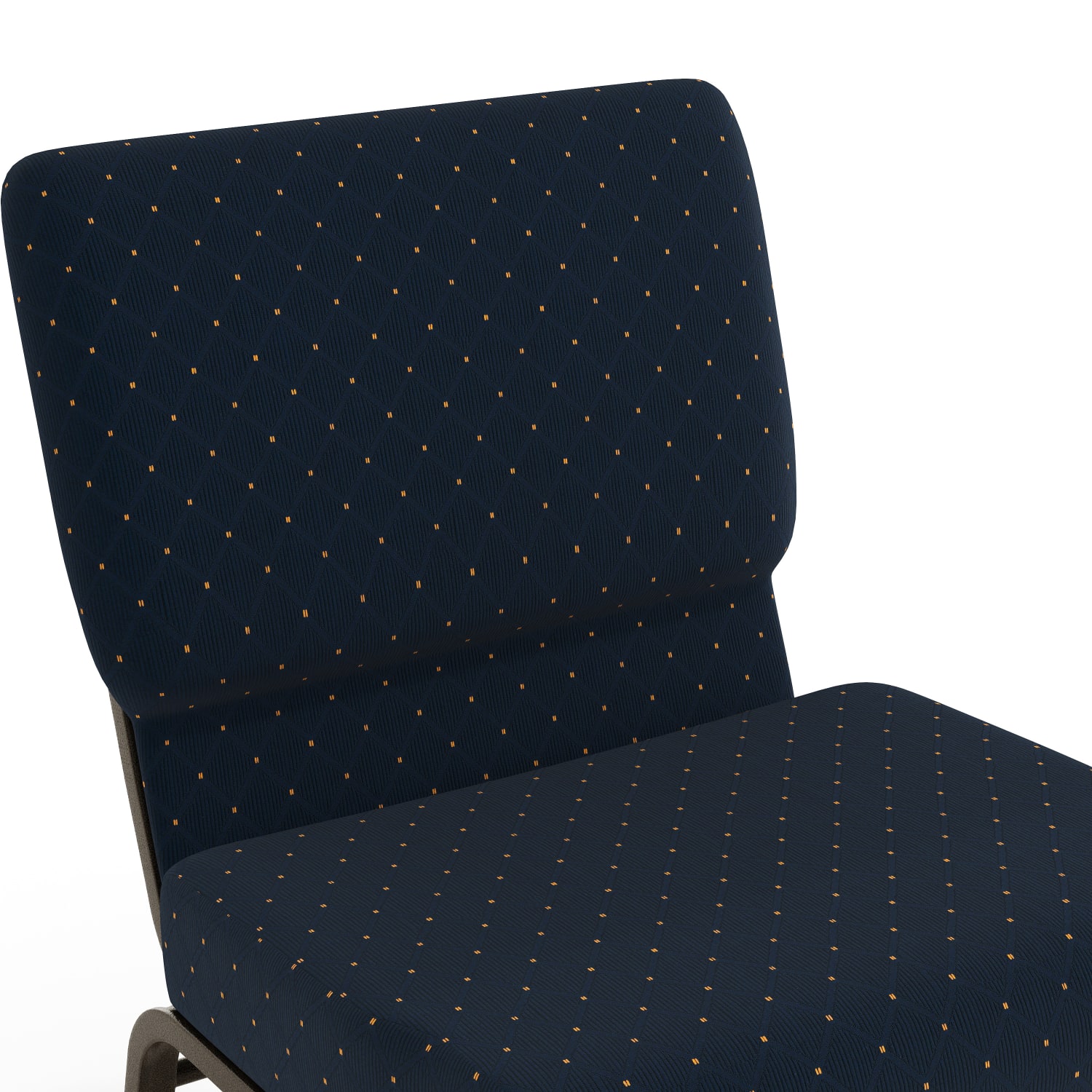 Flash Furniture HERCULES Series 21inW Stackable Church Chair Navy BlueGoldvein PopularChairscom