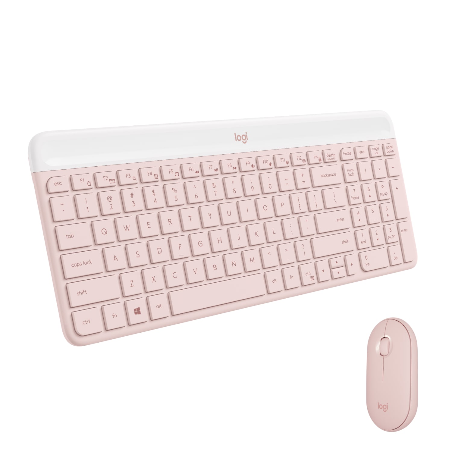 Logitech MK470 Keyboard & Mouse - USB Mechanical Wireless RF 2.40 GHz Keyboard - USB Wireless RF Mouse - 920011311 - Image 3