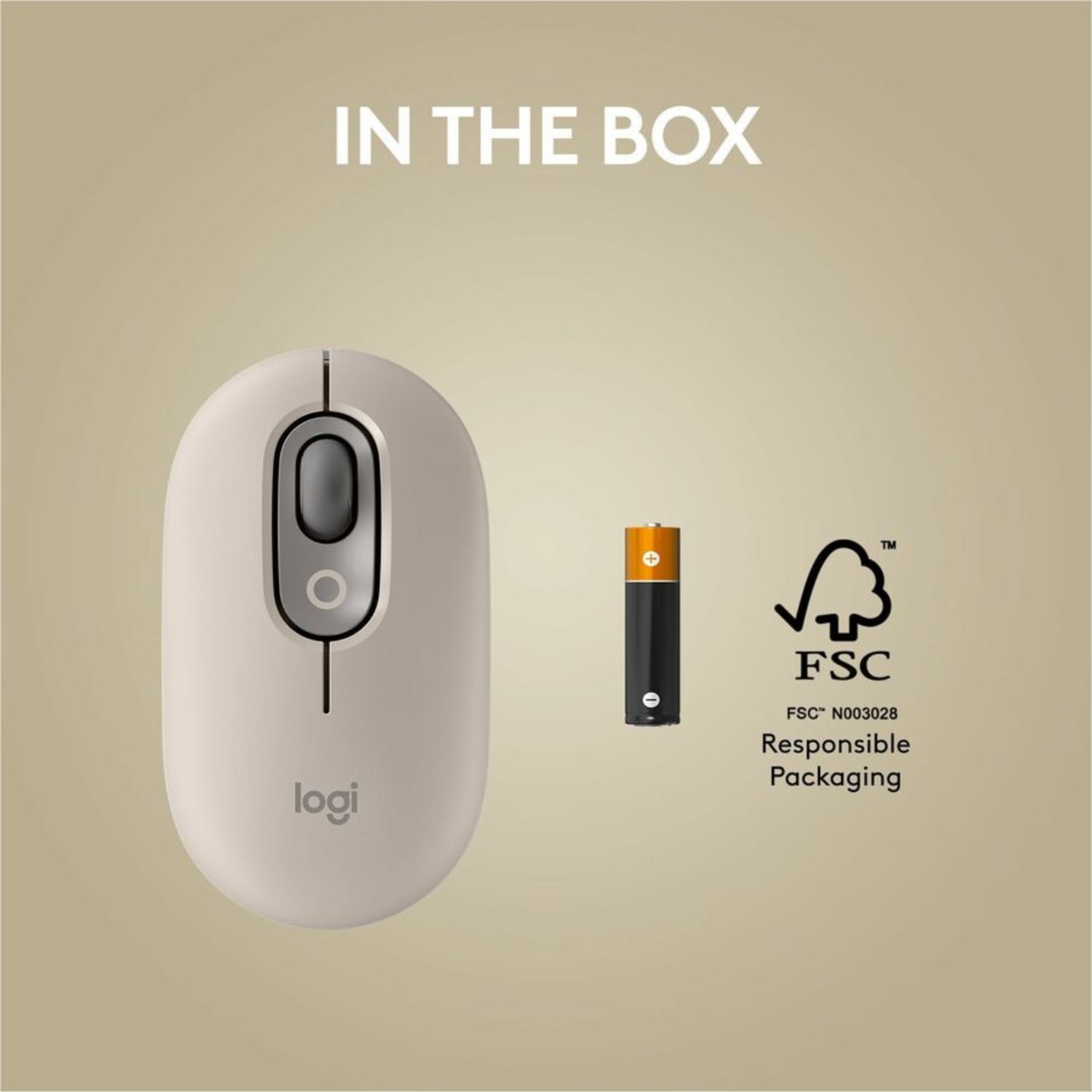 Logitech POP Mouse, Wireless Mouse with Customizable Emojis, SilentTouch Technology, Precision/Speed Scroll - 910006625
