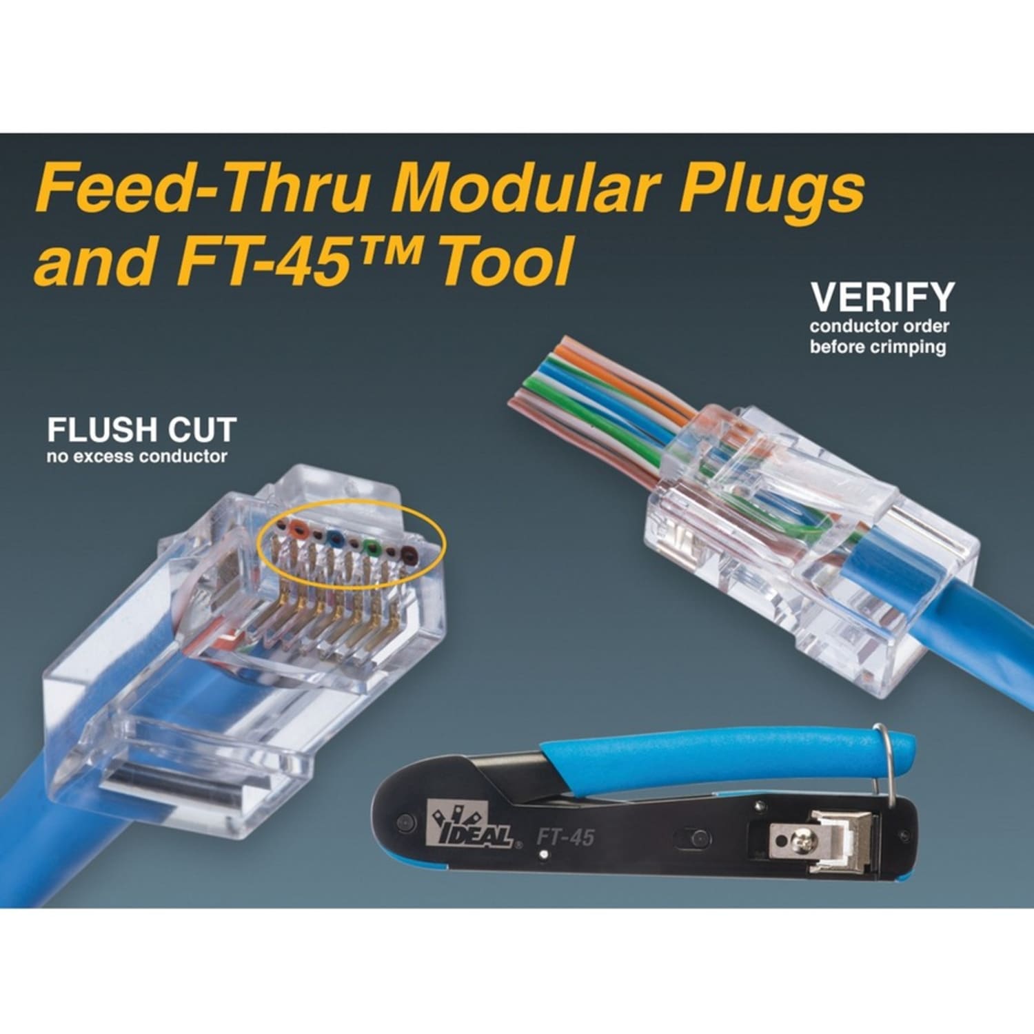 IDEAL Feed-Thru RJ-45 Installation Kit - Image 6