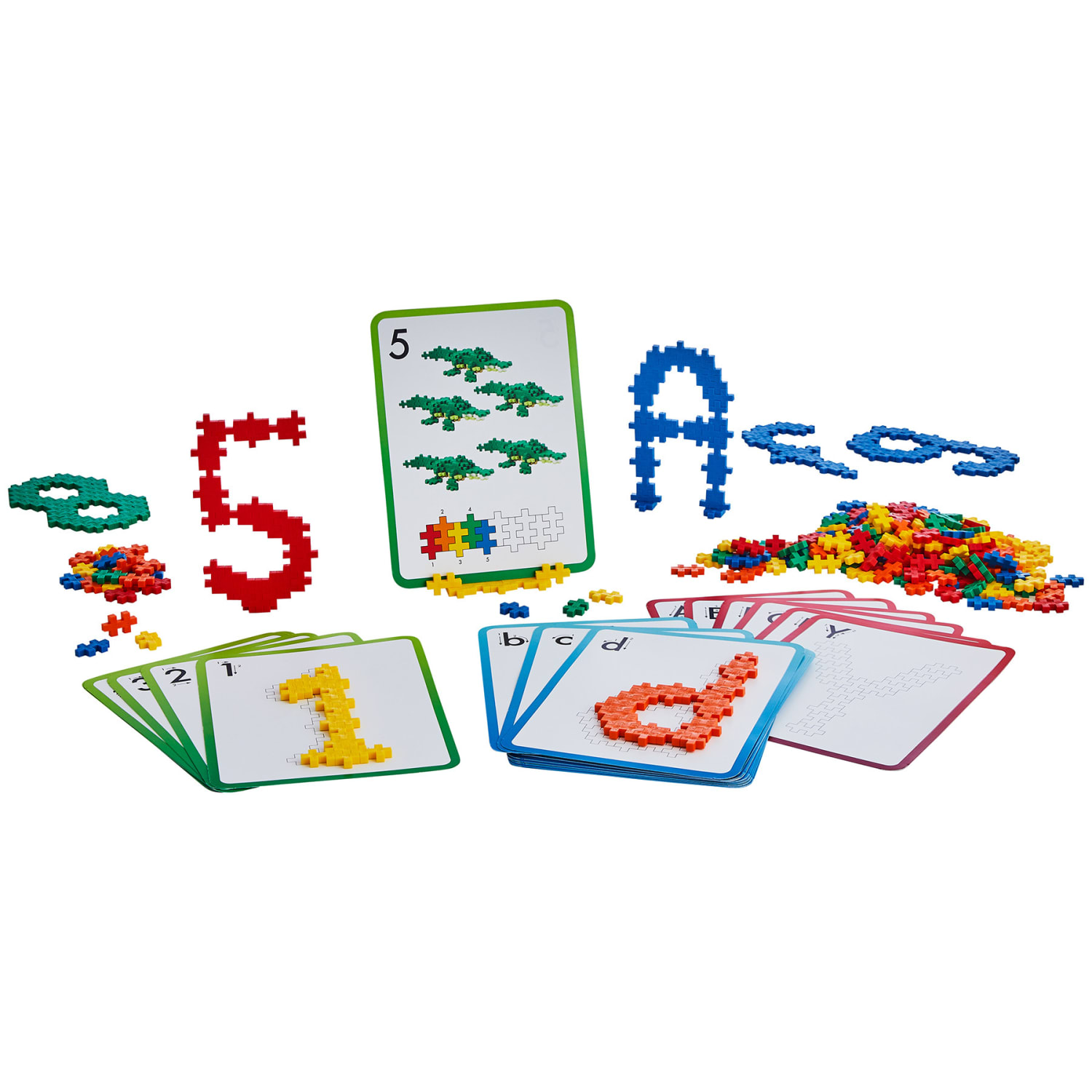 Plus-Plus Building Blocks Learn To Build ABCs & 123s - Image 3