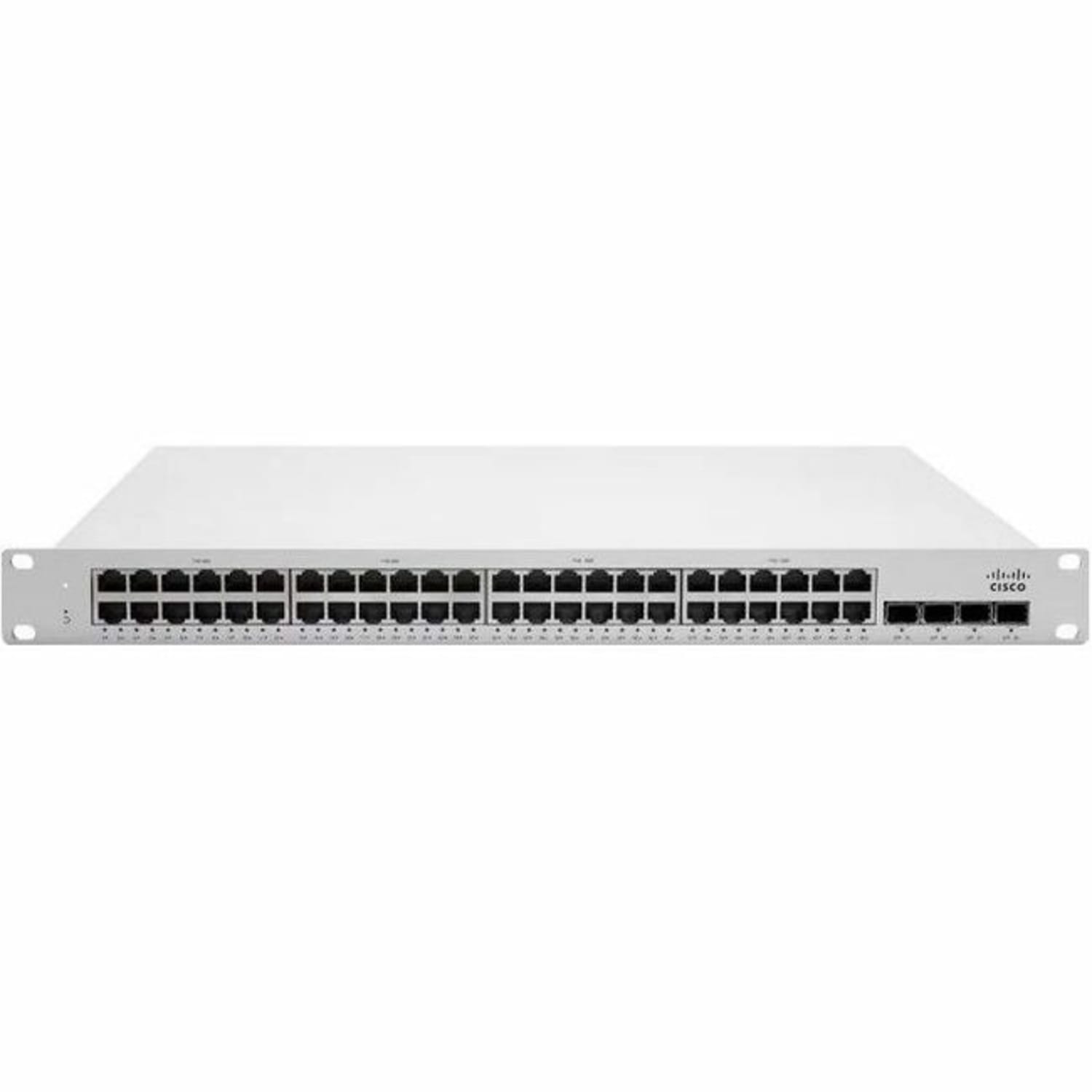 Meraki MS210-48-HW Ethernet Switch - 48 Ports - Manageable - 3 Layer Supported - Modular - 4 SFP Slots - MS21048HW
