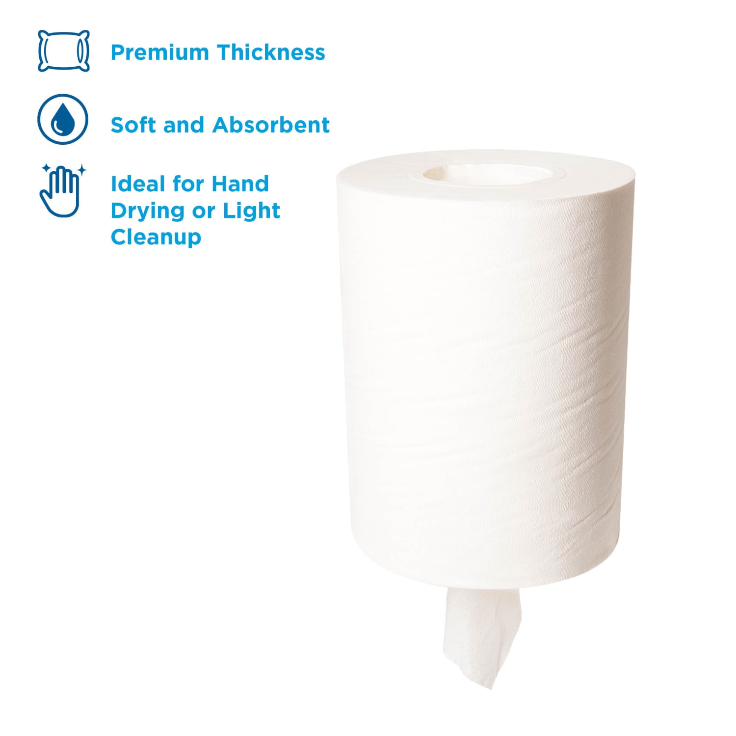 SofPull Premium Jr. Cap. 1-Ply Paper Towels, 275 Per Roll, Pack Of 8 Rolls - Image 3