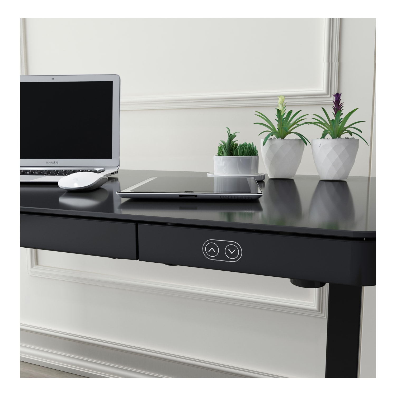 Realspace Electric 48inW Height-Adjustable Standing Desk, Black - Image 6