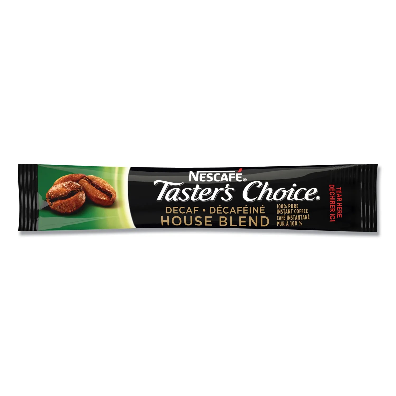 Nescafe Tasters Choice Instant Coffee Stick Packs, Decaf, 0.06 Oz, Box Of 80 Packs