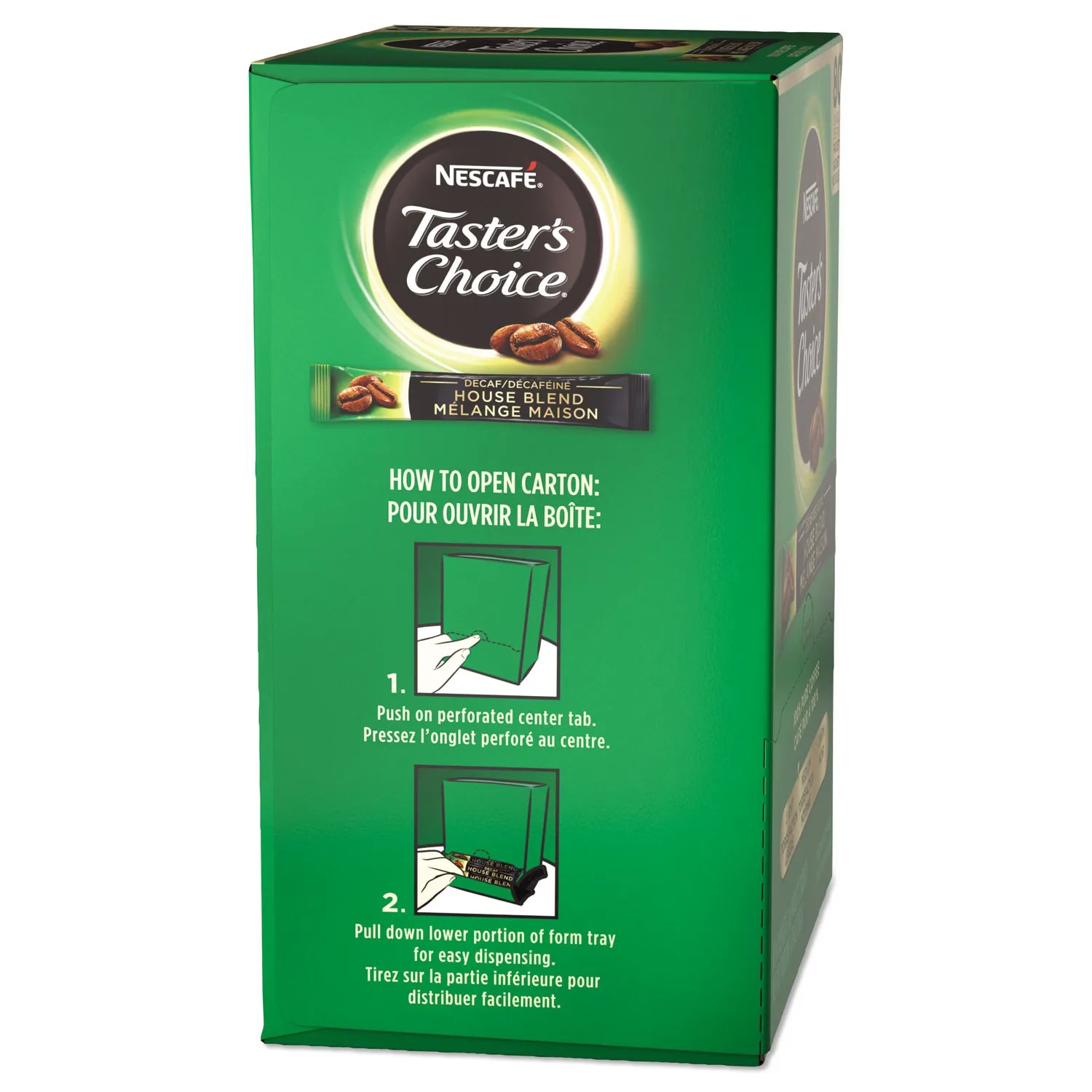 Nescafe Tasters Choice Instant Coffee Stick Packs, Decaf, 0.06 Oz, Box Of 80 Packs - Image 4