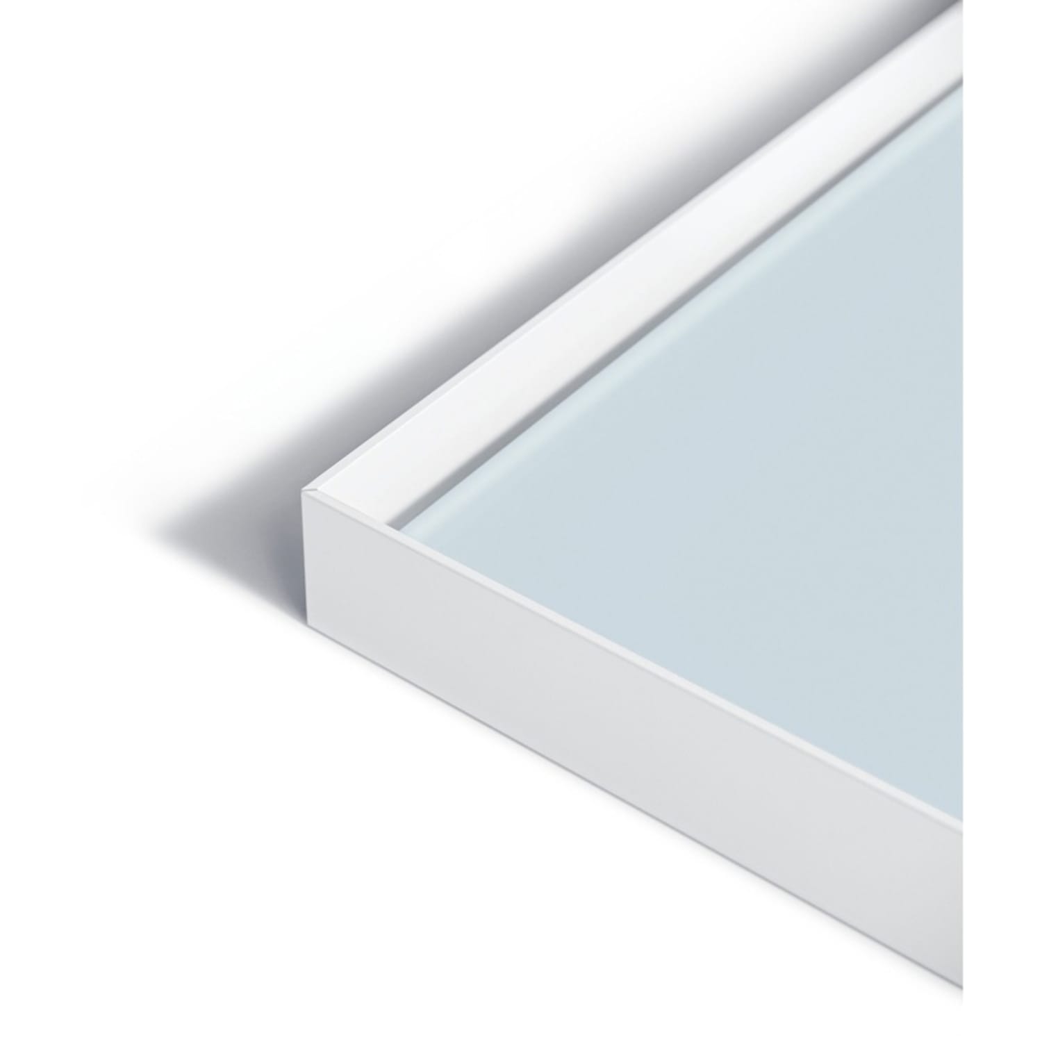 U Brands Glass Non-Magnetic Dry-Erase Board, 36in X 36in, White Frosted Surface, White Aluminum Frame, Actual Size 35in X 35in (2825U00-01) - Image 4