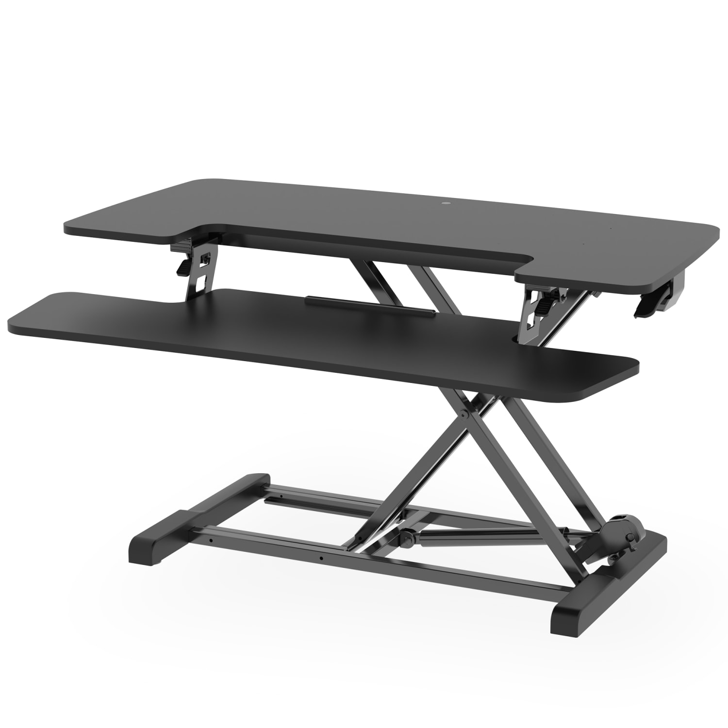 FlexiSpot M7-E Series Desk Riser, 35inW, Black