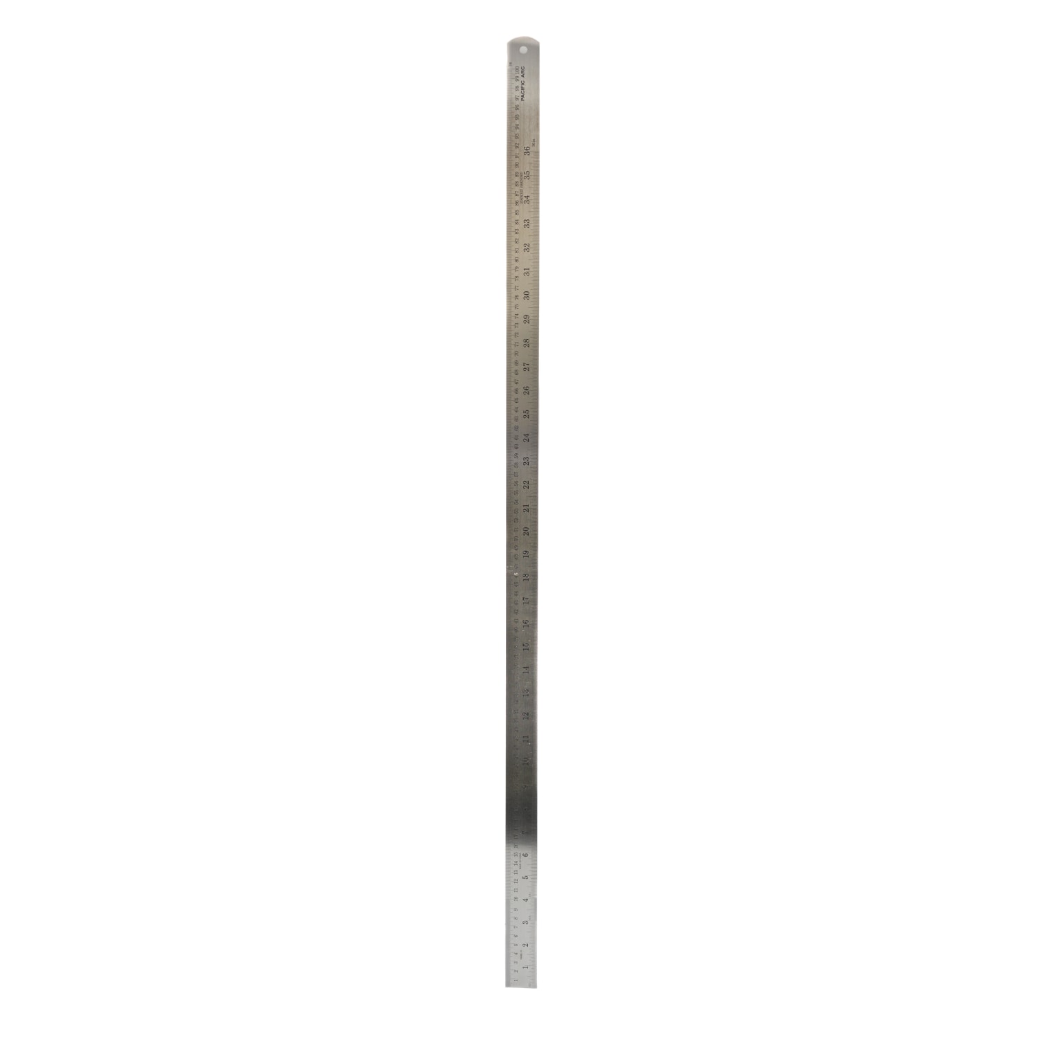 Pacific Arc Stainless Steel Ruler, 36in