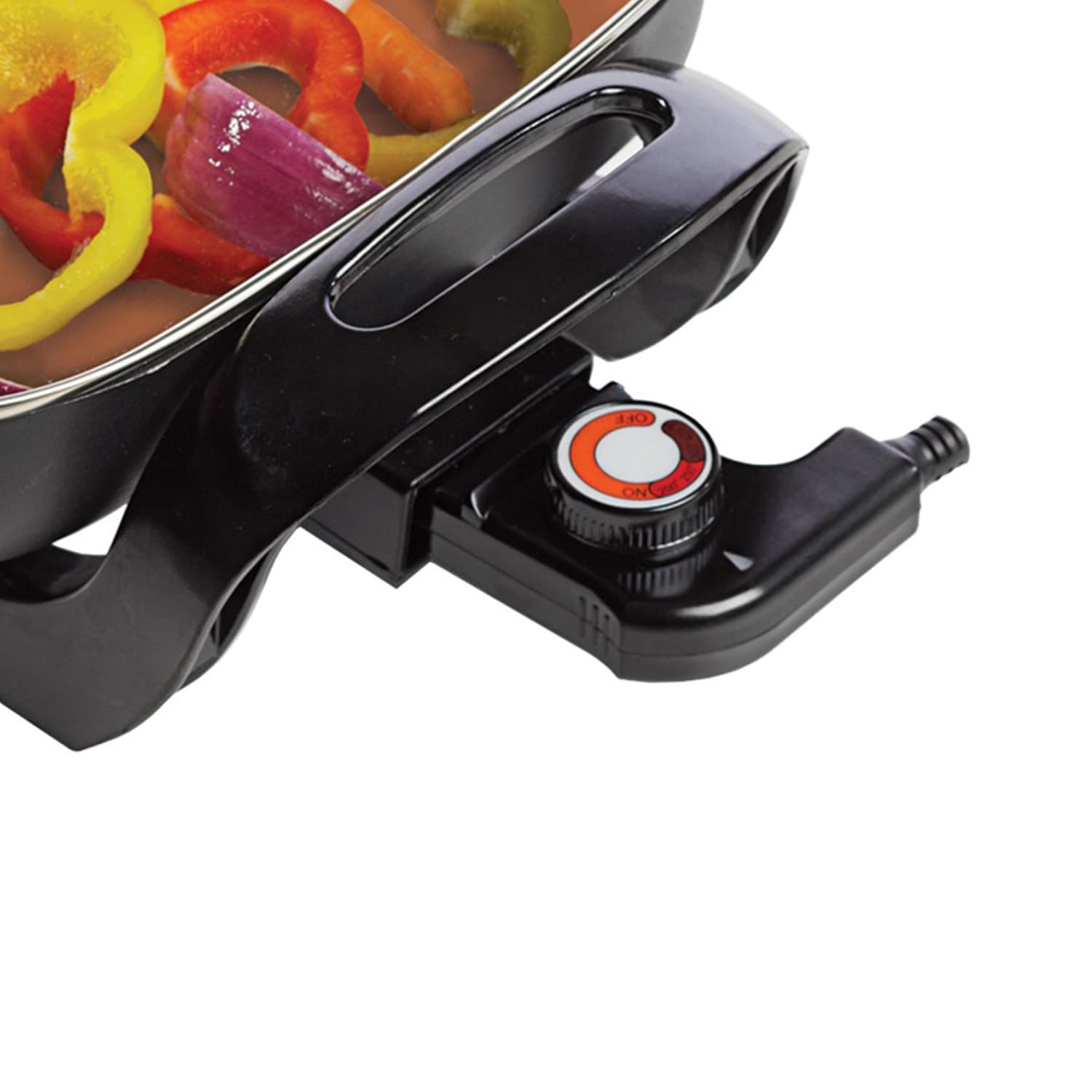 Brentwood Electric Skillet, 7inH x 12-1/4inW x 18inD, Copper - Image 5