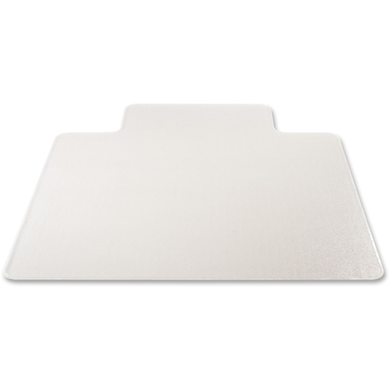 deflecto RollaMat Chairmat - Home, Office, Carpet - 60in Length x 46in Width - Lip Size 12in Length x 25in Width - Rectangle - Textured - Vinyl - Clear - Image 3