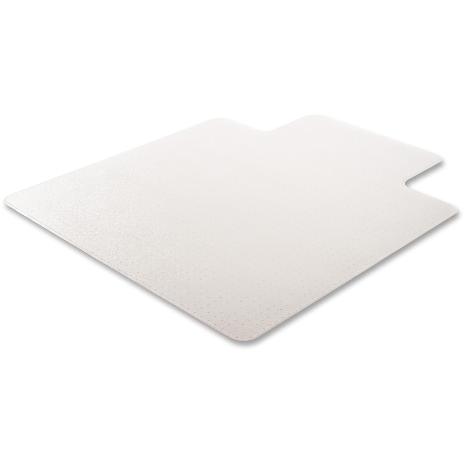 deflecto RollaMat Chairmat - Home, Office, Carpet - 60in Length x 46in Width - Lip Size 12in Length x 25in Width - Rectangle - Textured - Vinyl - Clear - Image 5