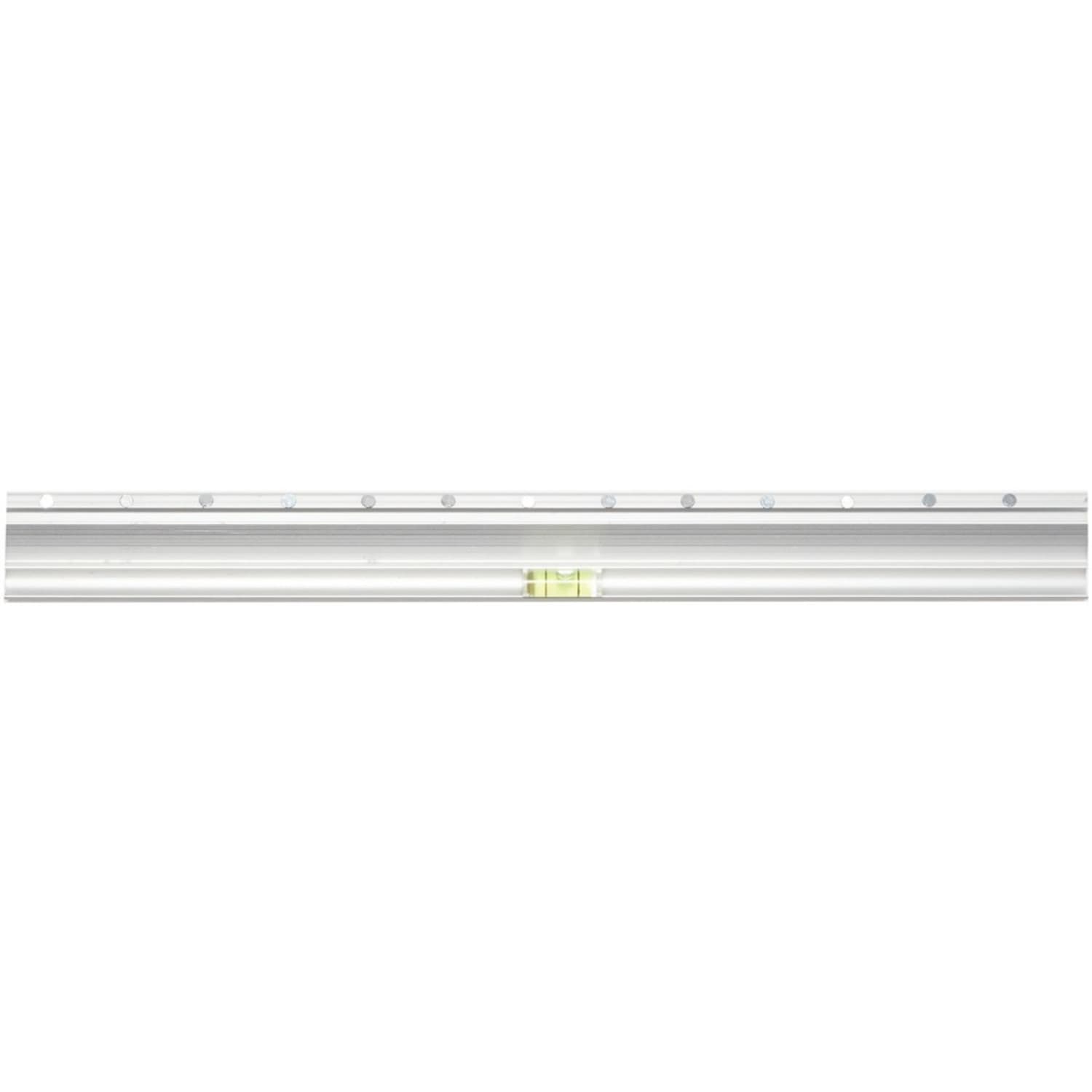 Hangman 18-Inch No-Stud Floating Shelf (White Powder Coat) - 2.50in Height x 17.87in Width x 4.62in Depth x 4.63in Length - Durable, Rust Proof, Damage Resistant, Sturdy, Easy to Clean - White - Aluminum - Image 6