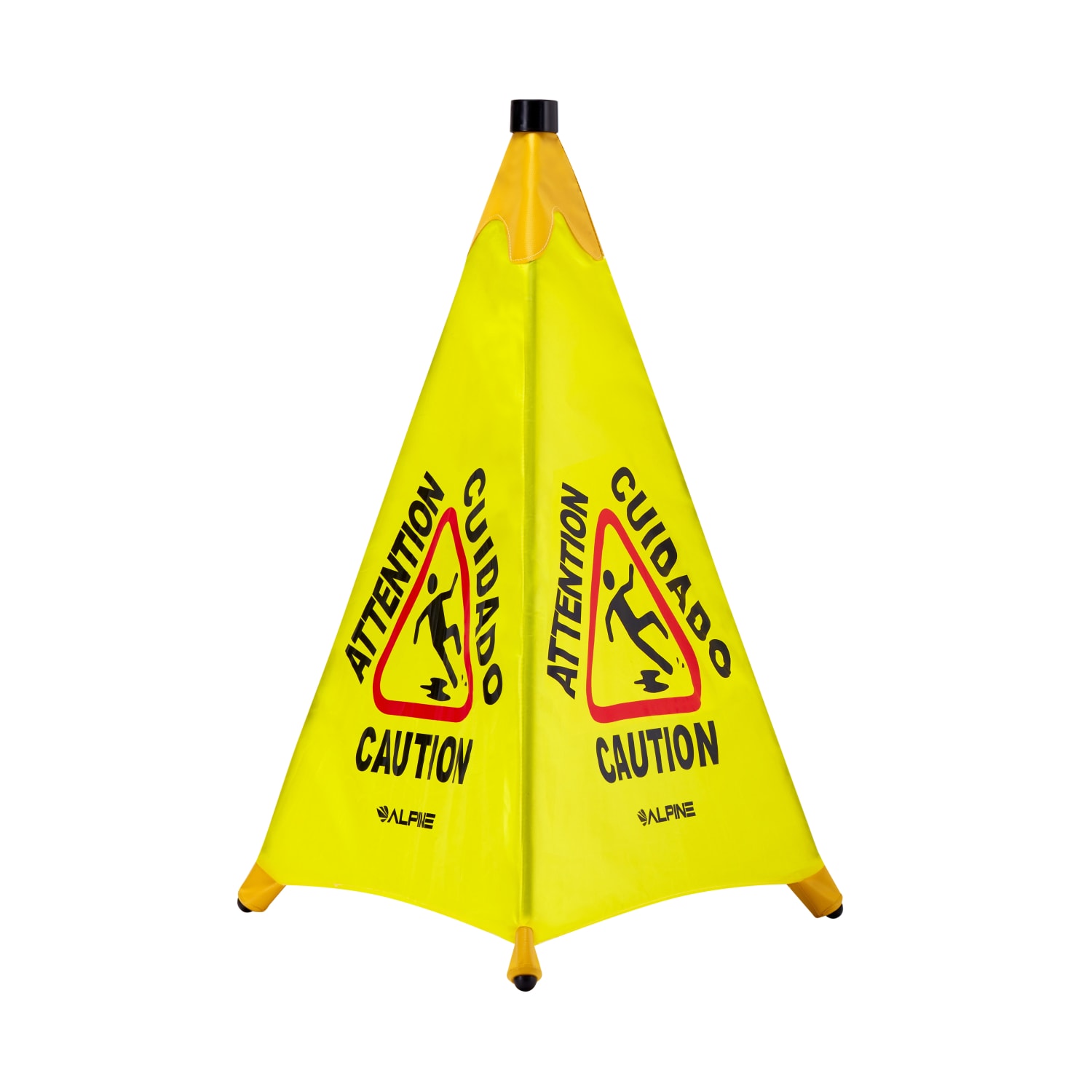 Alpine Pop-Up Wet Floor Signs, 30in x 20in, Pack Of 2 Signs - Image 4