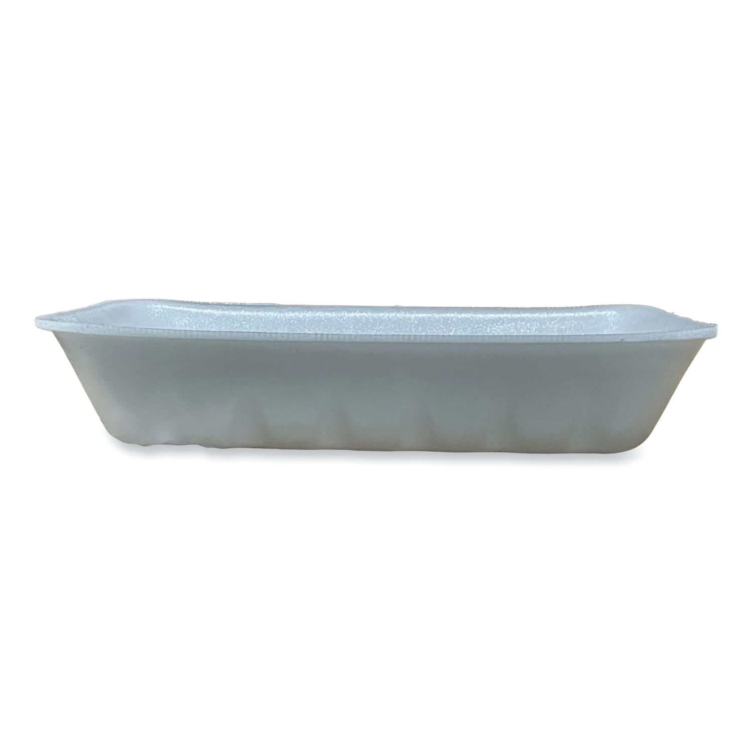 GEN Meat Trays, #10K, 1-7/8inH x 10-3/4inW x 6inD, White, Pack Of 250 Trays - Image 3
