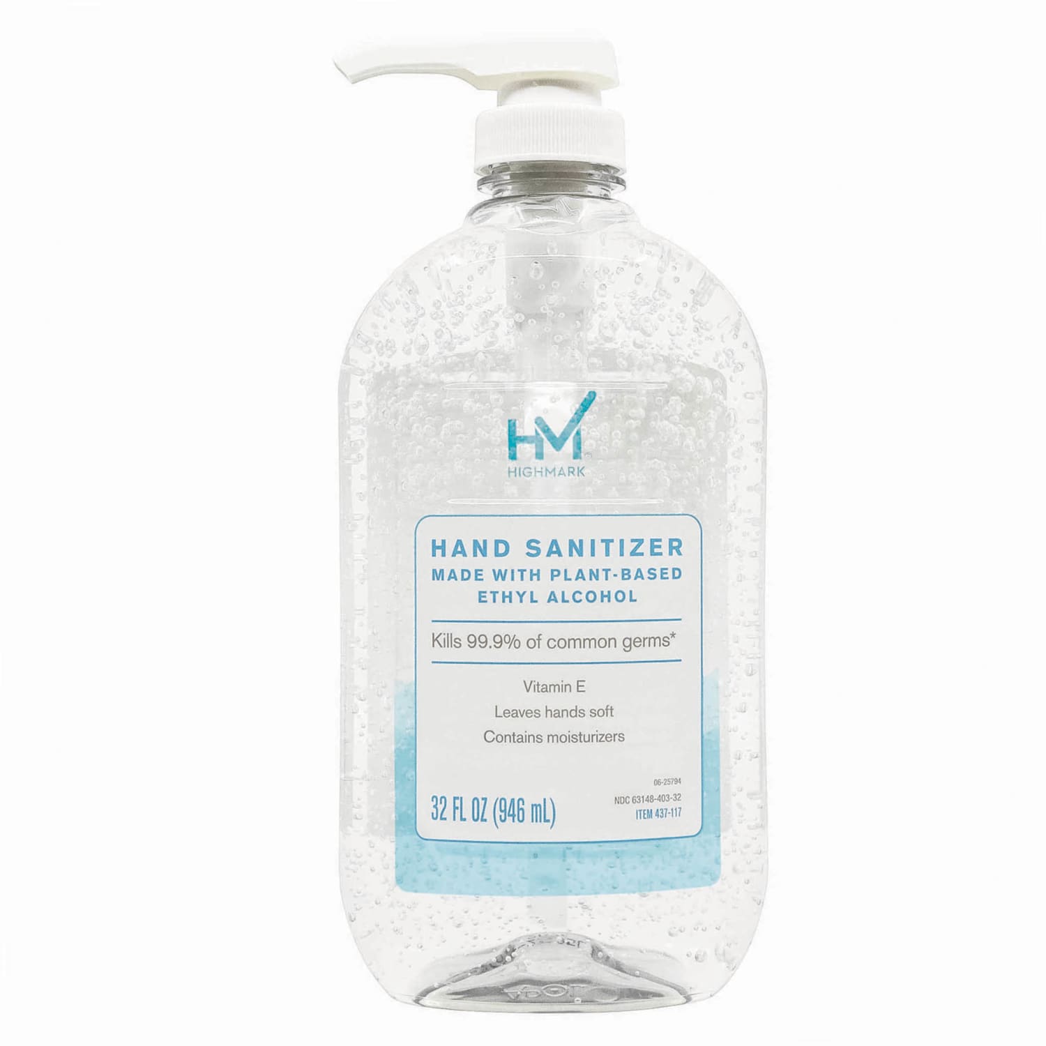 Highmark Original Hand Sanitizer, Fresh Scent, 32 Oz, Clear, Case Of 6 Bottles - Image 3
