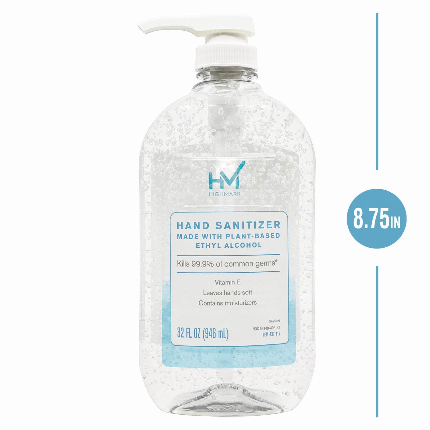 Highmark Original Hand Sanitizer, Fresh Scent, 32 Oz, Clear, Case Of 6 Bottles - Image 6
