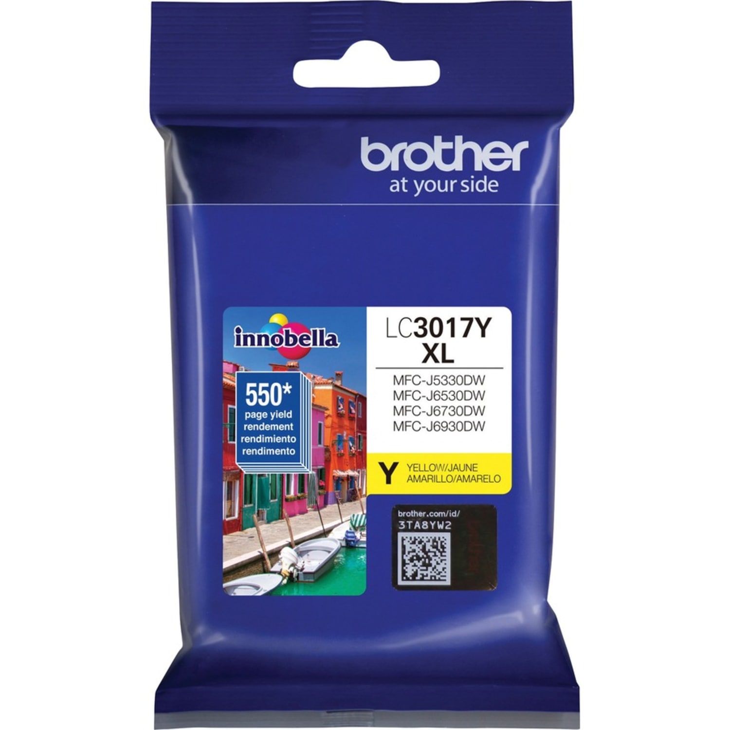Brother LC3017I Yellow High-Yield Ink Cartridge, LC3017Y - Image 4