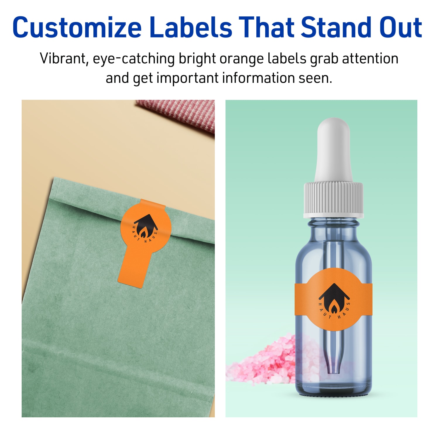 Avery Print-To-The-Edge Labels With Sure Feed Technology, 94122-BOP20, Cigar, 1-1/2in x 3-1/2in, Matte Bright Orange, Pack of 200 - Image 4
