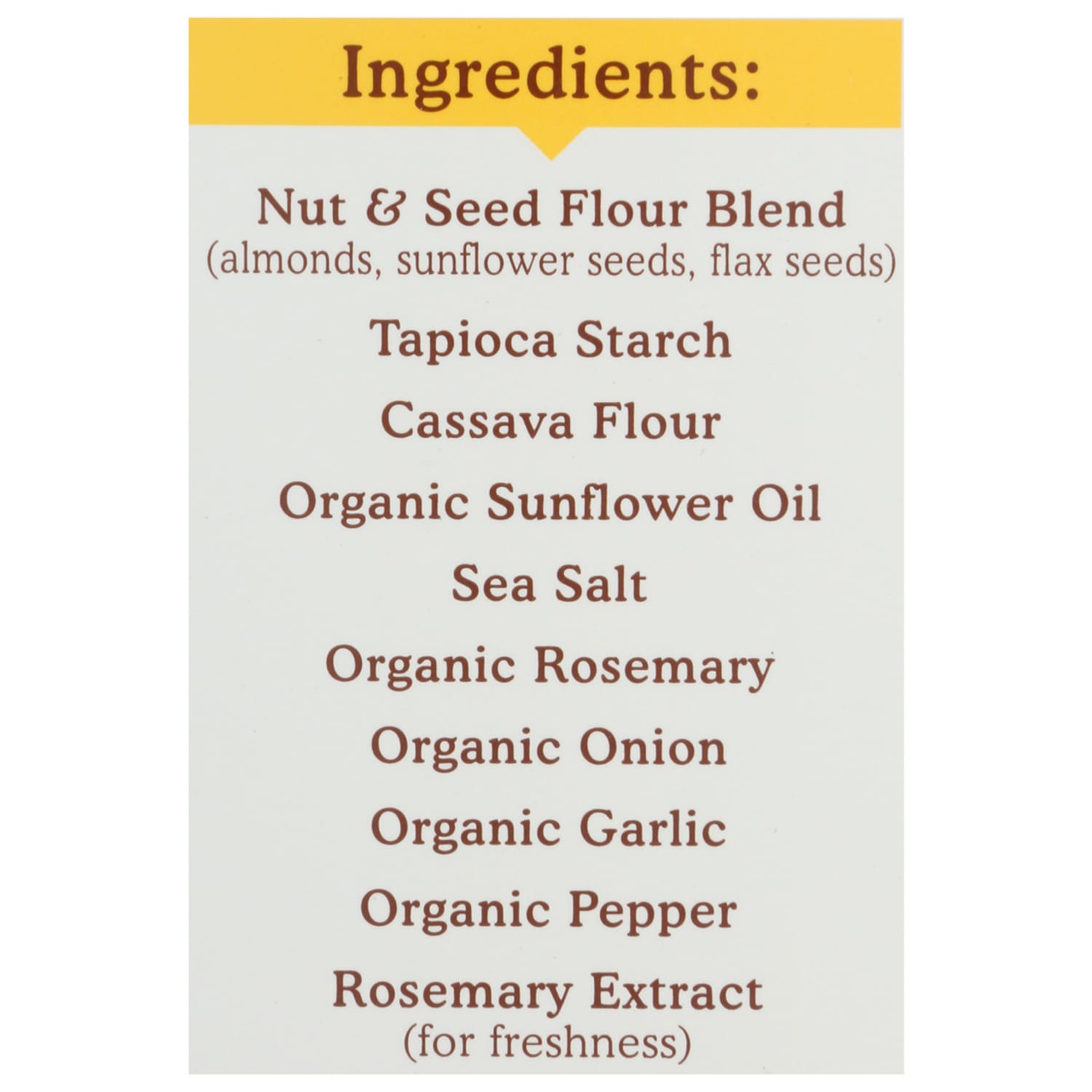Simple Mills Almond Flour Crackers, Rosemary and Sea Salt, 4.25 Oz, Total Qty 6 - Image 4