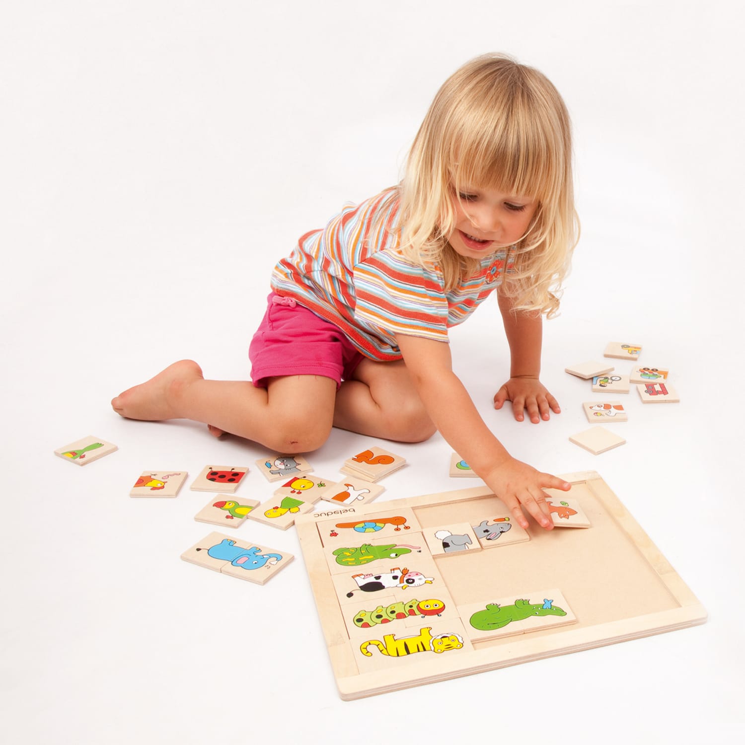 Beleduc Match & Mix Animals Puzzle - Image 5