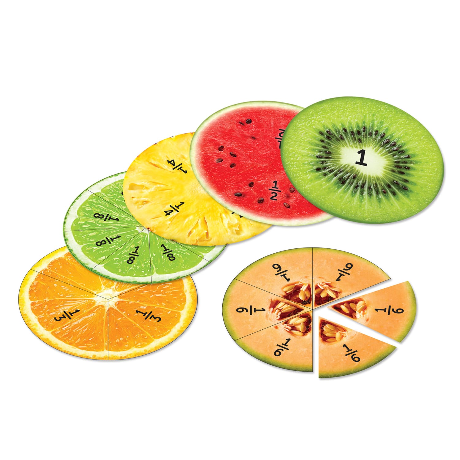Learning Resources Magnetic Fruit Fractions - Image 5