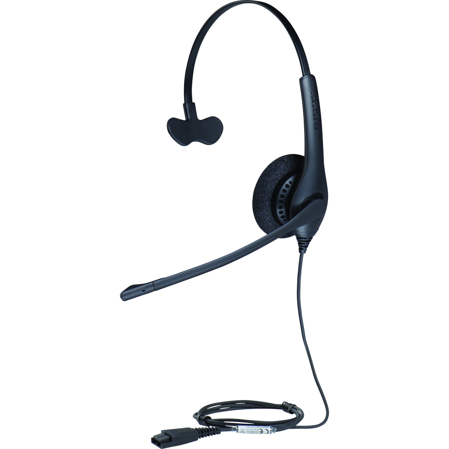 Jabra BIZ 1500 Headset - Mono - Quick Disconnect - Wired - 300 Ohm - 20 Hz to 4.50 kHz - Over-the-head - 15130157 - Image 3