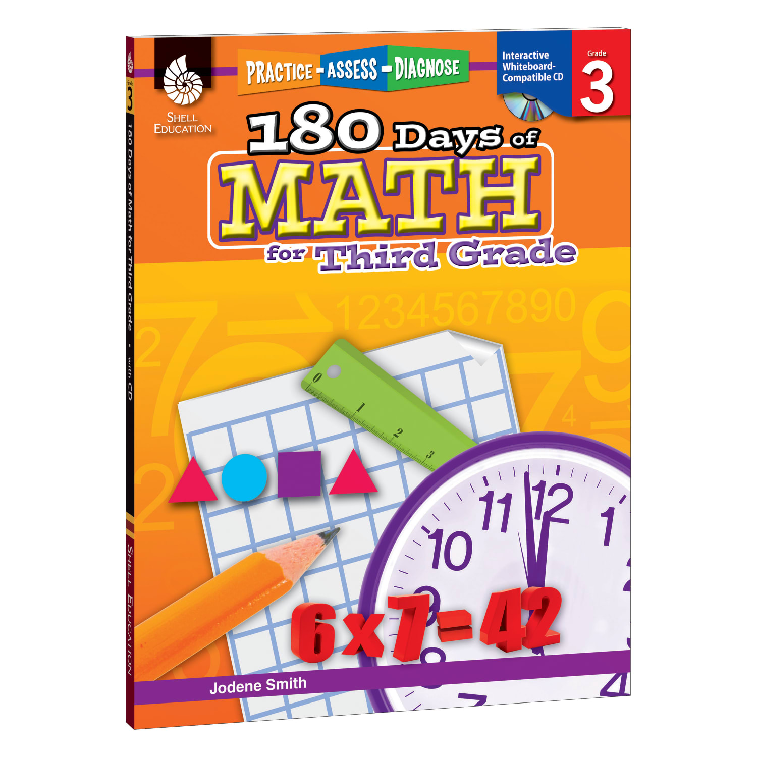Shell Education 180 Days of Math Practice, Grade 3 - Image 3
