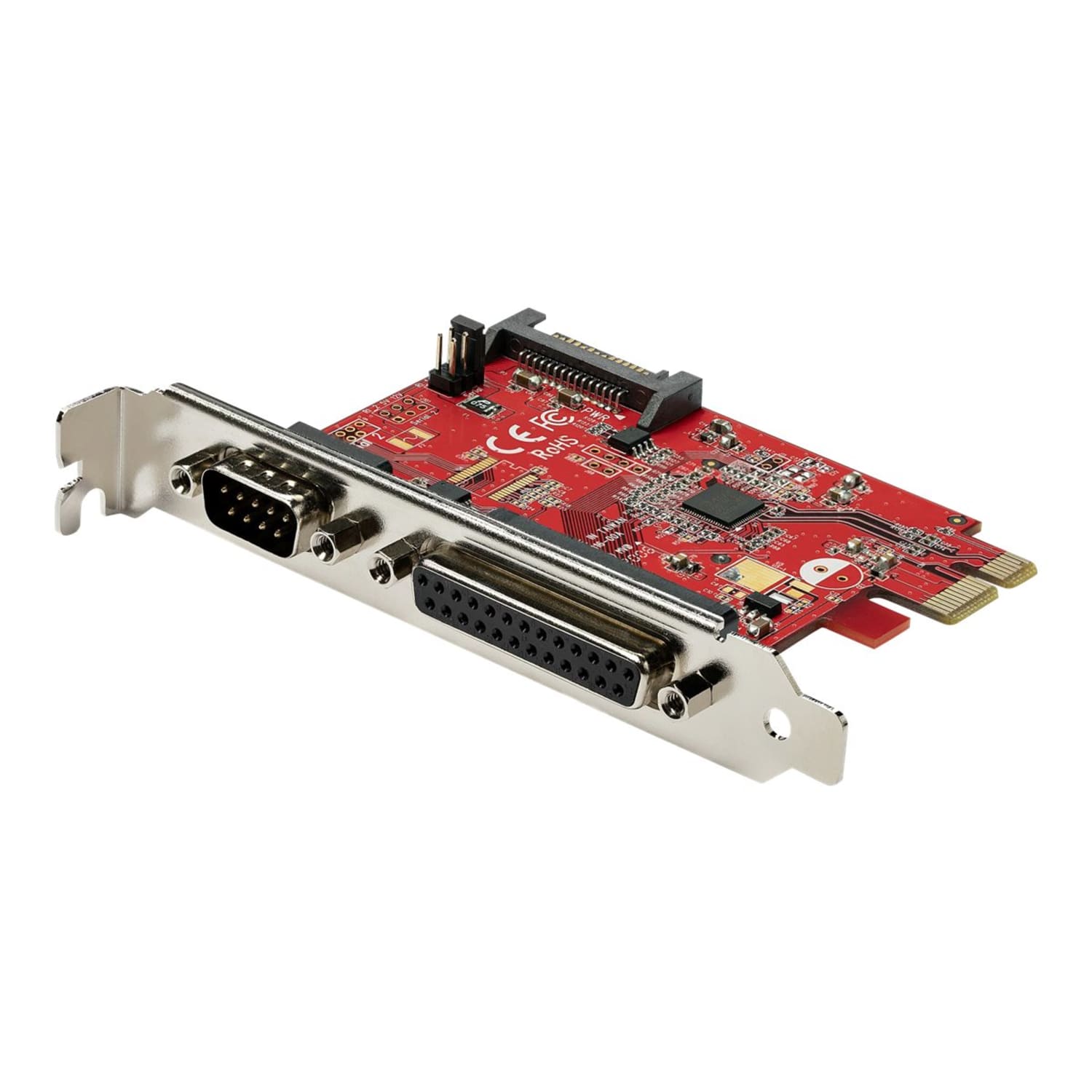 StarTech.com PCIe Card with Serial and Parallel Port, PCI Express Combo Adapter Card - PEX1S1P950 - Image 3