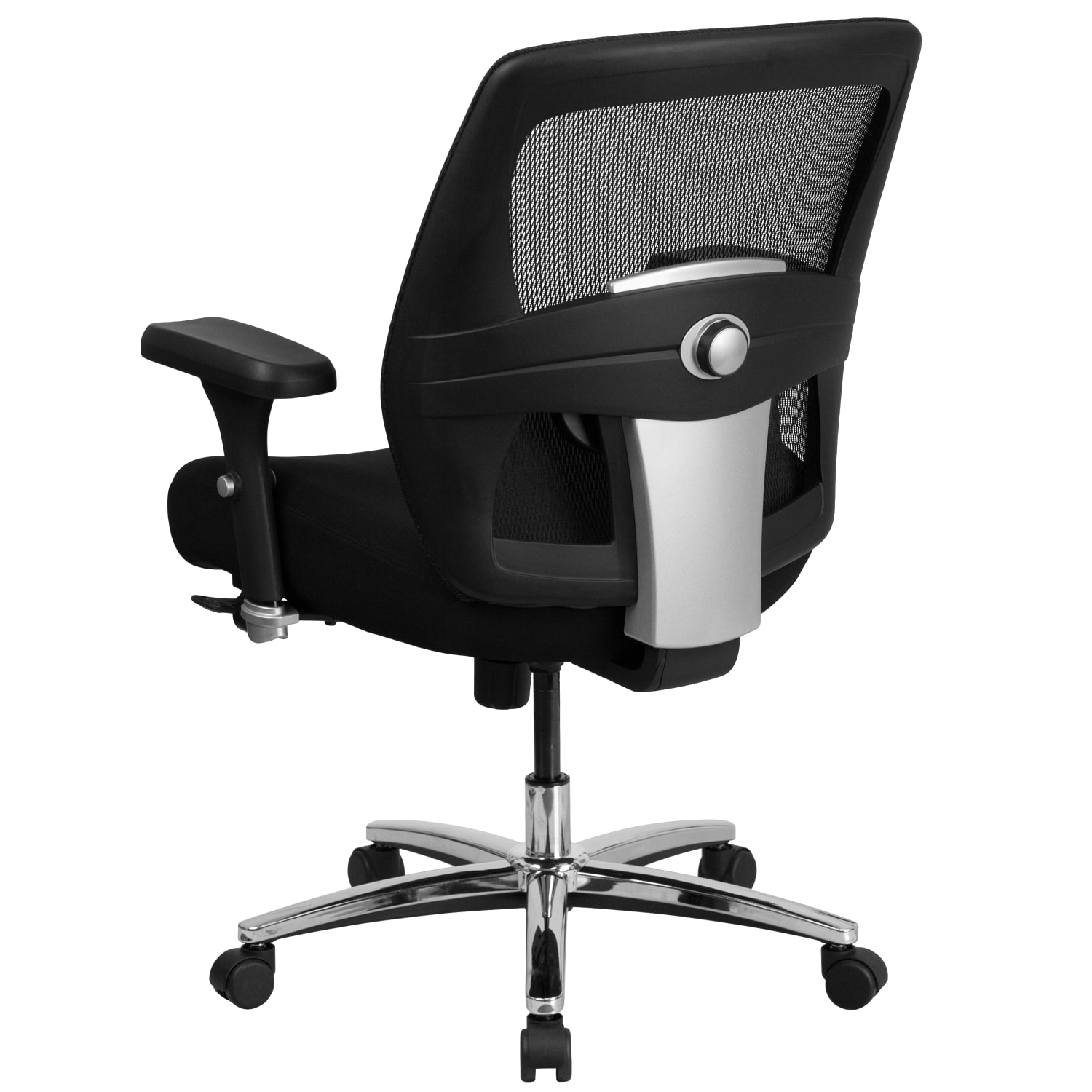 Flash Furniture HERCULES Series 247 Intensive Use Big Tall Ergonomic Mesh Office Chair With Ratchet Back BlackGray PopularChairscom Flash Furniture HERCULES Series 24 7 Intensive Use Big Tall Ergonomic Mesh Office Chair With Ratchet Back BlackGray PopularChairscom