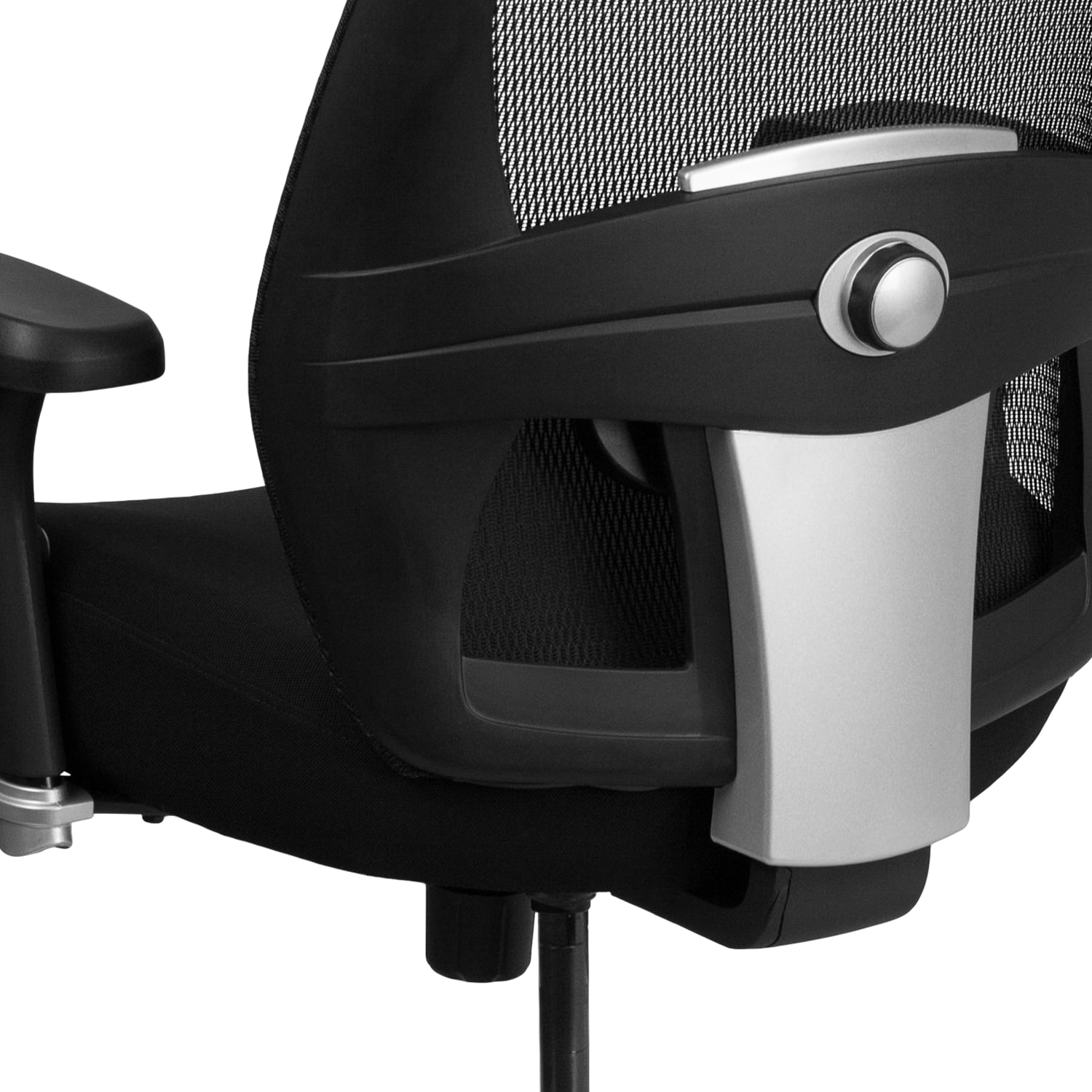 Flash Furniture HERCULES Series 247 Intensive Use Big Tall Ergonomic Mesh Office Chair With Ratchet Back BlackGray PopularChairscom Flash Furniture HERCULES Series 24 7 Intensive Use Big Tall Ergonomic Mesh Office Chair With Ratchet Back BlackGray PopularChairscom