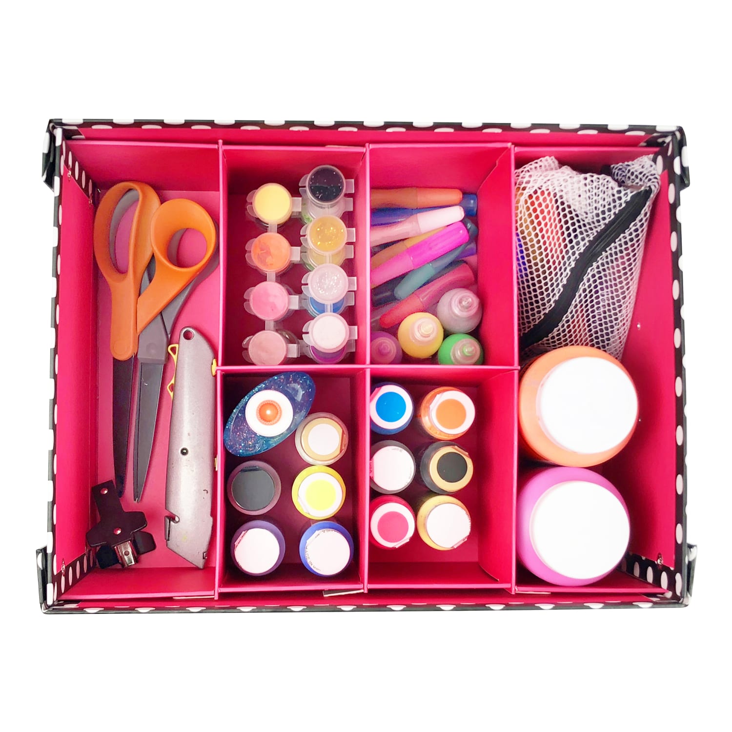 Ideastream Snap N Store Divided Storage Box, Legal/Letter Size, 14 1/2in x 11in x 11in, Multicolor - Image 4