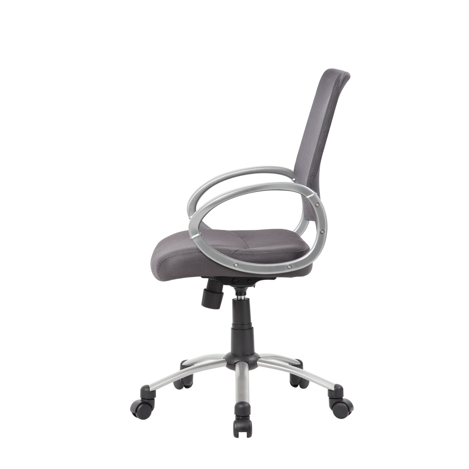 Boss Office Products Mesh MidBack Multipurpose Task Chair CharcoalGrayBlackPewter PopularChairscom Boss Office Products Mesh Mid Back Multipurpose Task Chair Charcoal GrayBlack Pewter PopularChairscom
