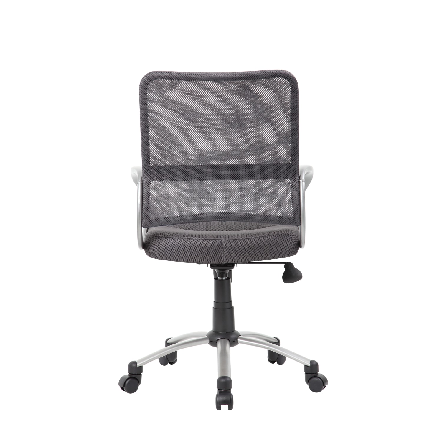 Boss Office Products Mesh Mid-Back Multipurpose Task Chair, Charcoal-Gray/Black-Pewter - Image 6