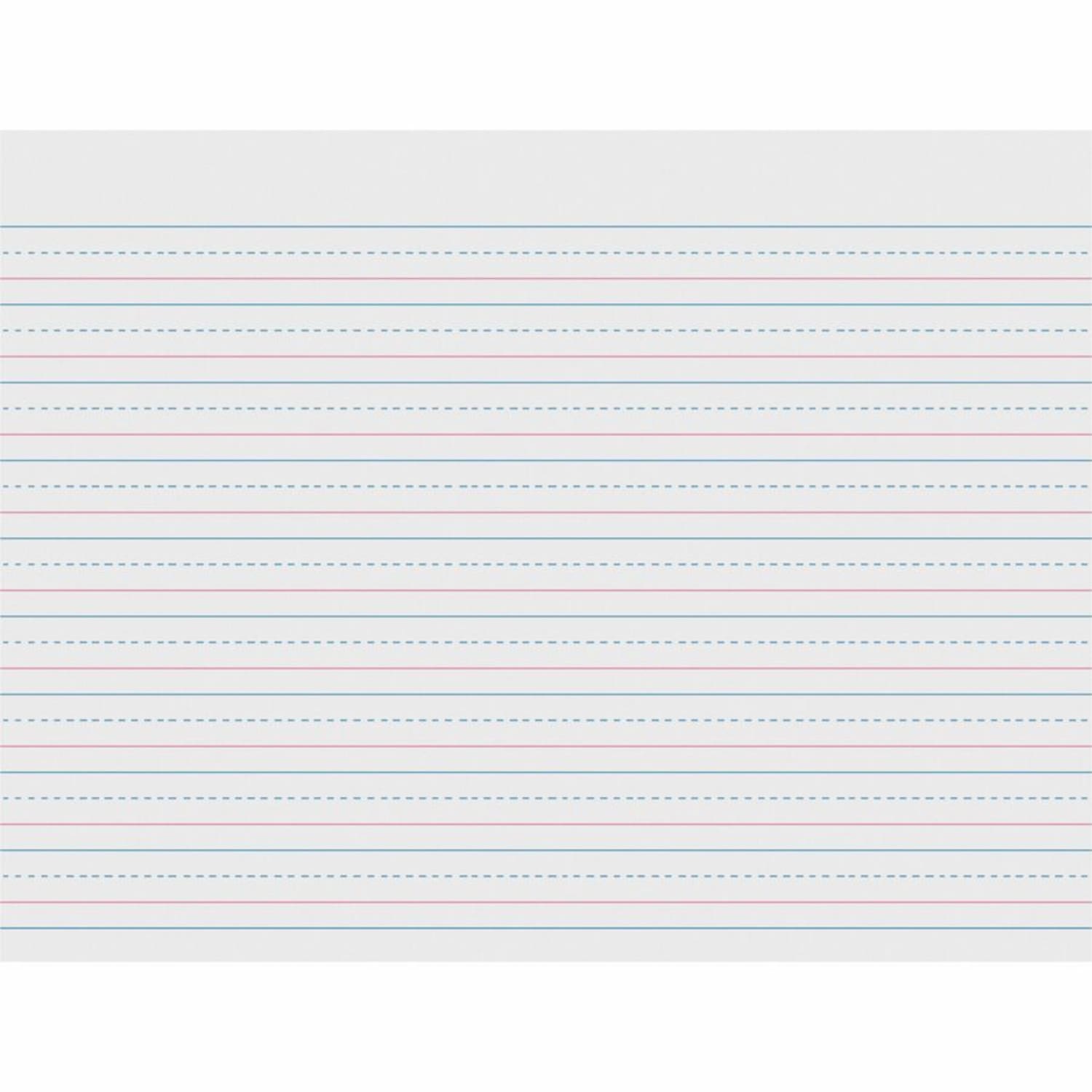 Pacon Multi-Program Handwriting Papers, Grade 1-2, 10 1/2in x 8in, Pack Of 500 Sheets - Image 4