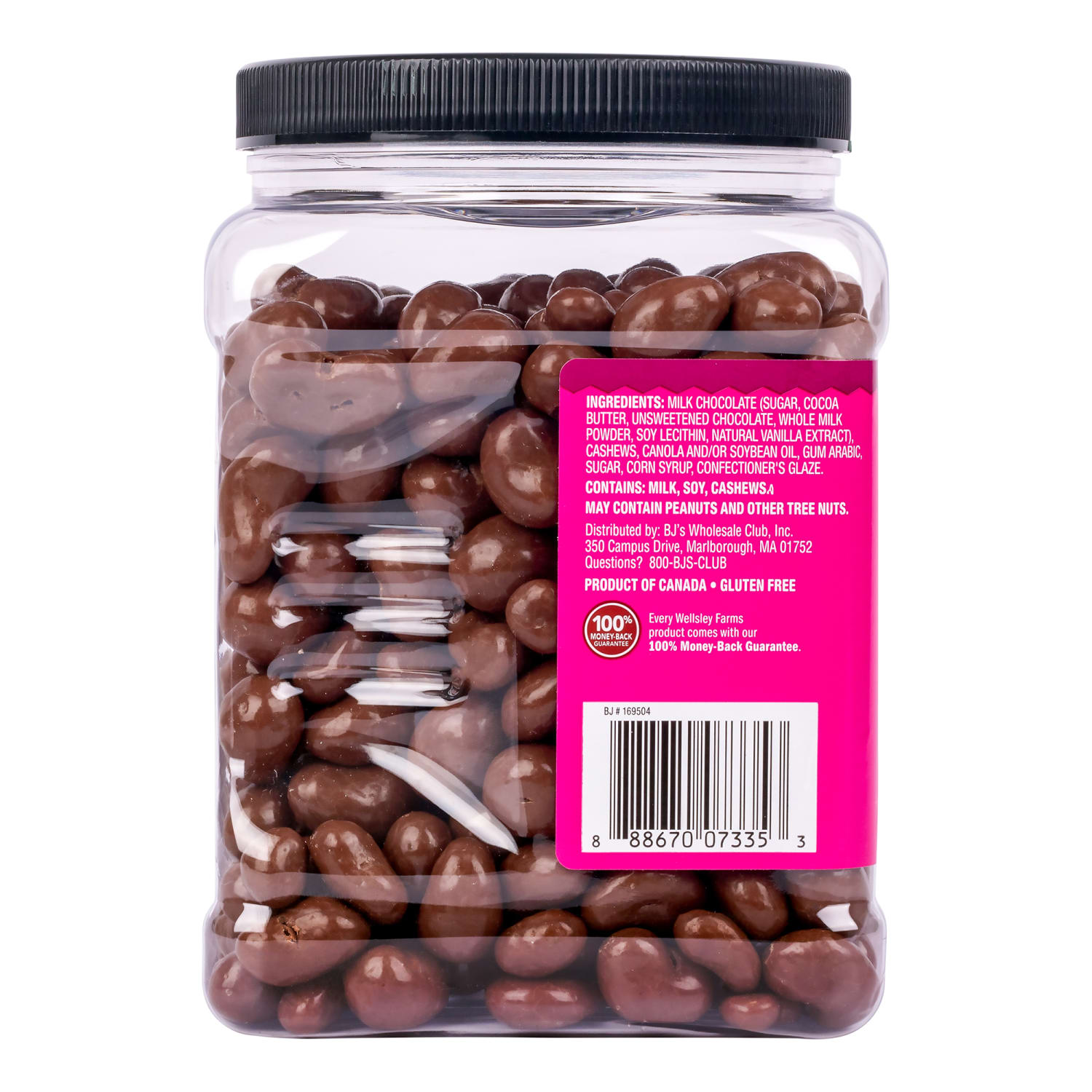 Wellsley Farms Milk Chocolate Covered Cashews, 44 Oz - Image 6